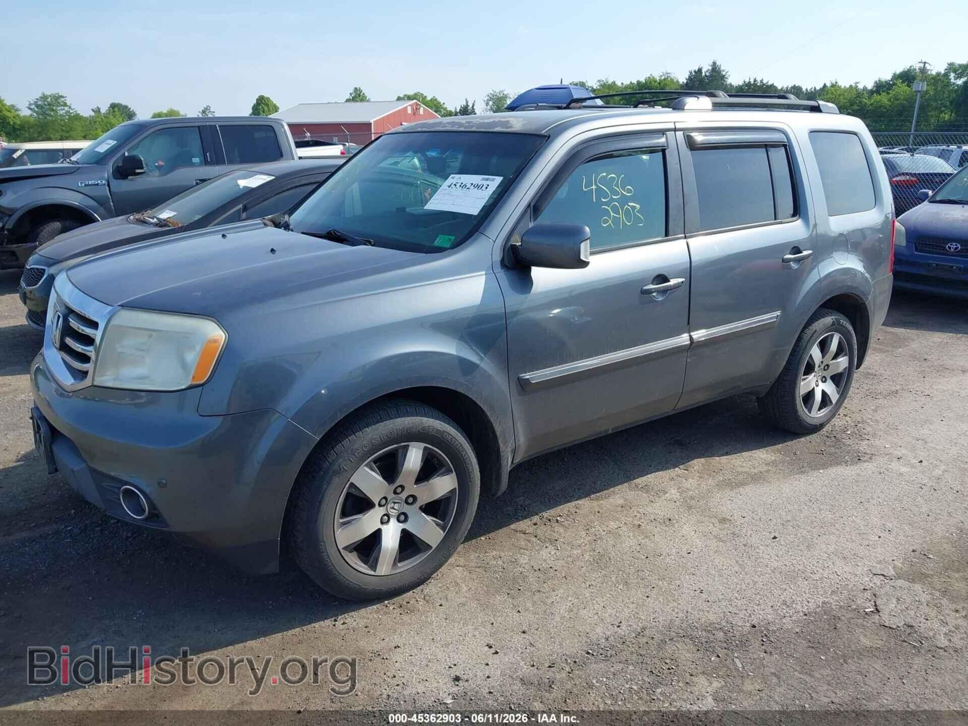 2013 HONDA PILOT - VIN: 5FNYF4H96DB065535 - Фото 2