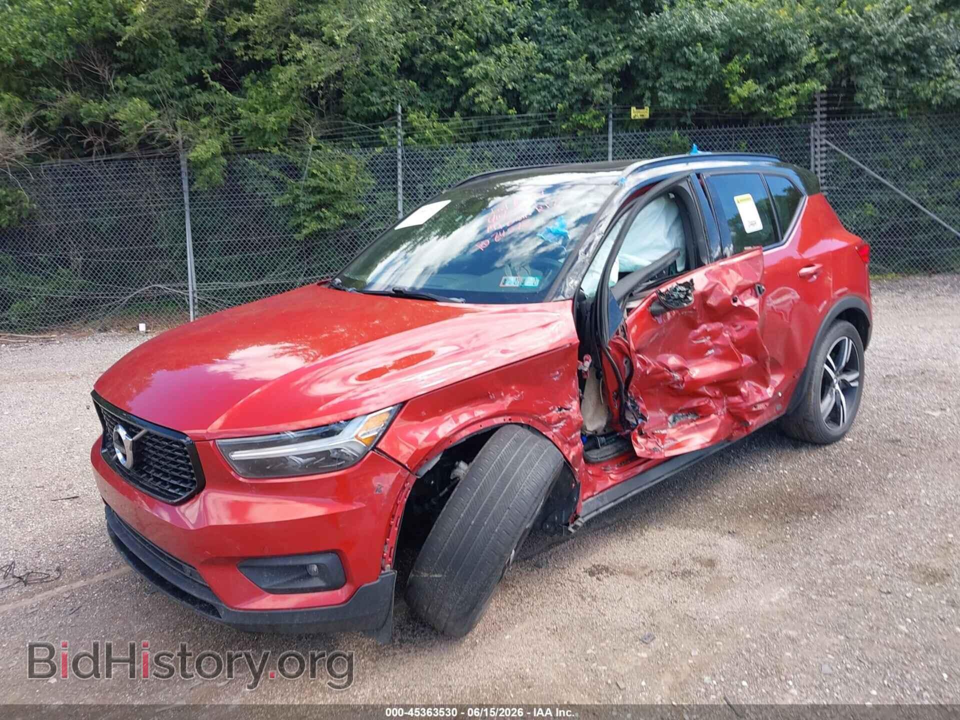 2021 VOLVO XC40 - VIN: YV4162UM2M2405960 - Фото 2