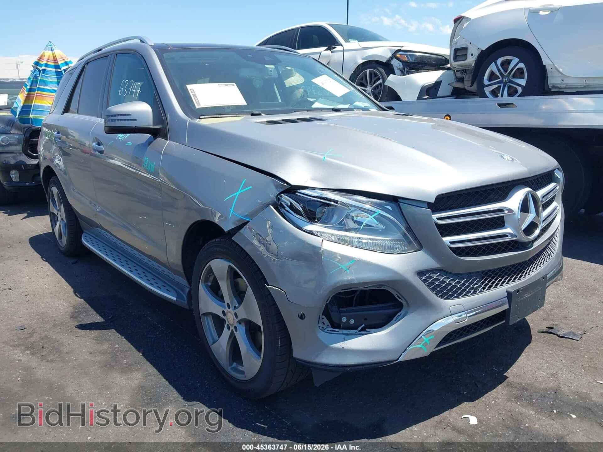 Photo 4JGDA5JB9GA712230 - MERCEDES-BENZ GLE 350 2016