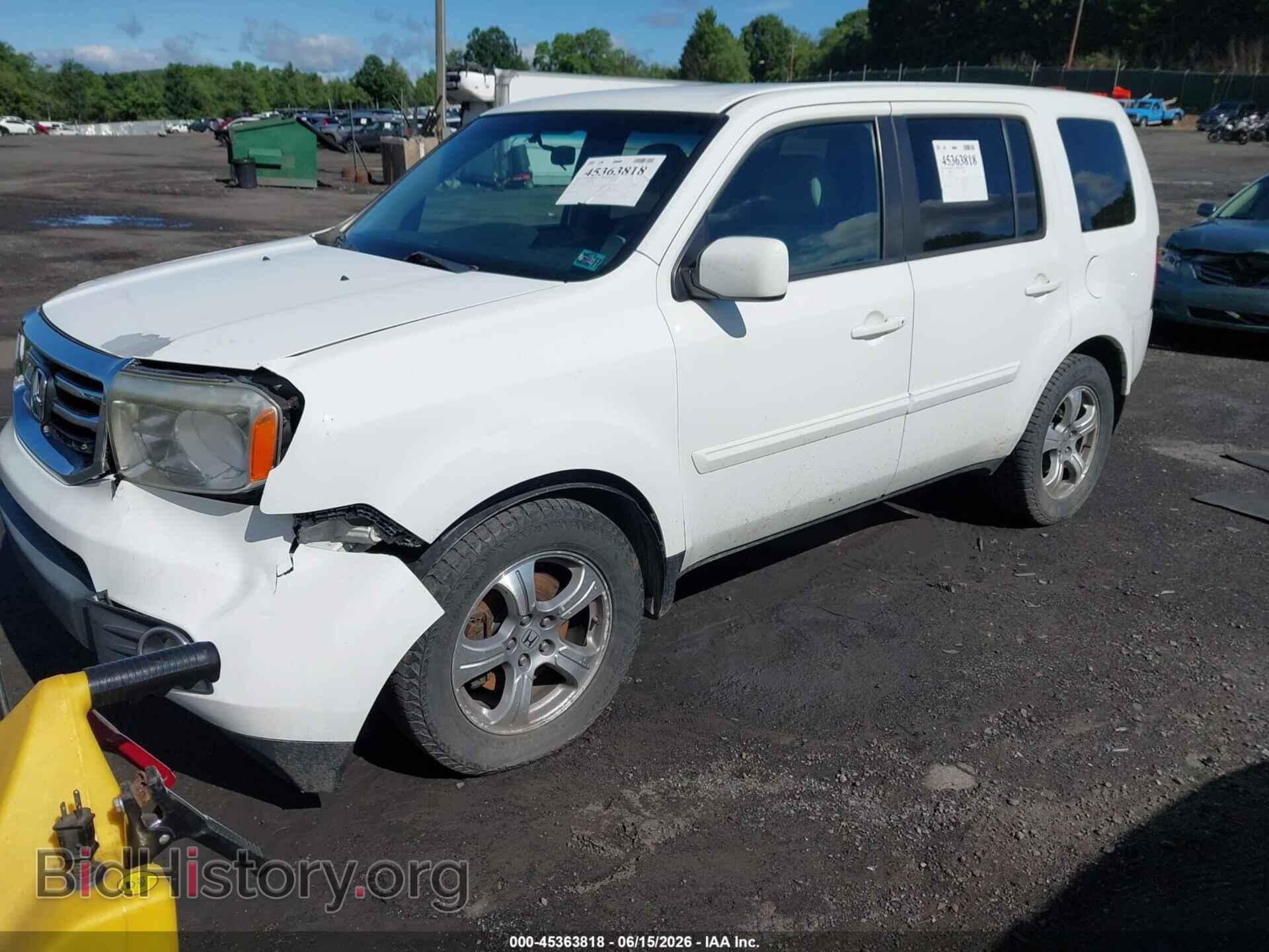 2013 HONDA PILOT - VIN: 5FNYF4H42DB077590 - Фото 2