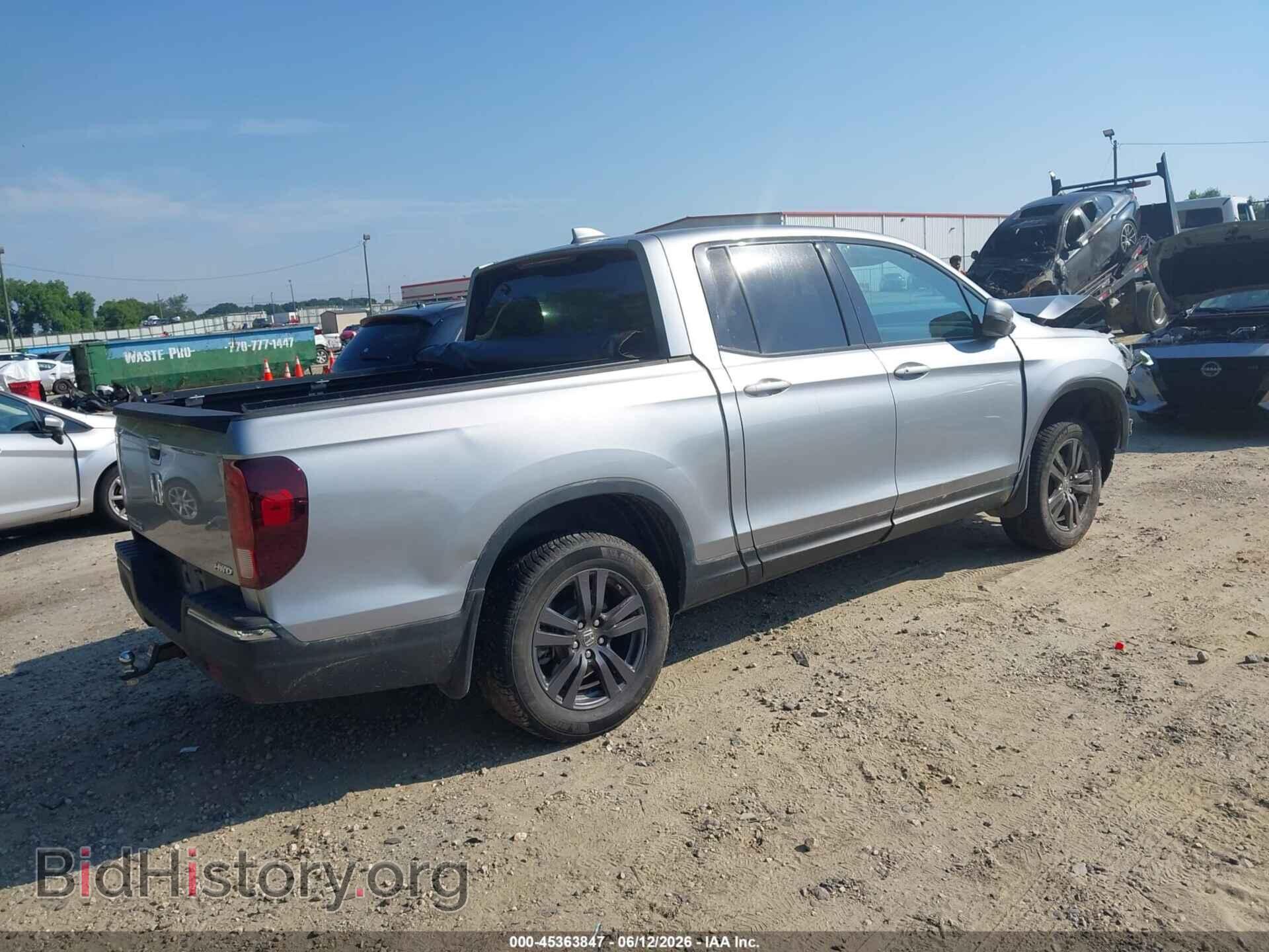 2019 HONDA RIDGELINE - VIN: 5FPYK3F17KB048864 - Фото 4