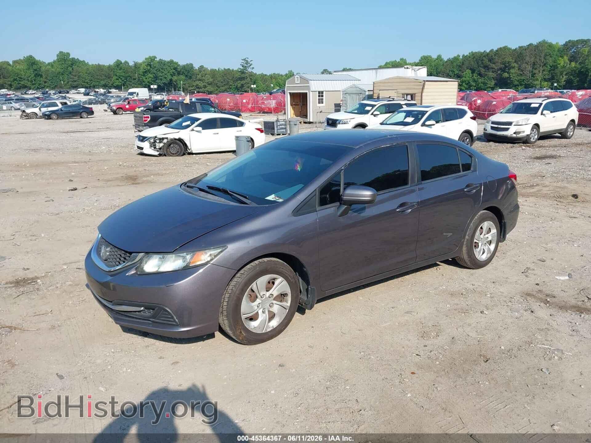 2015 HONDA CIVIC - VIN: 19XFB2F58FE072034 - Фото 2
