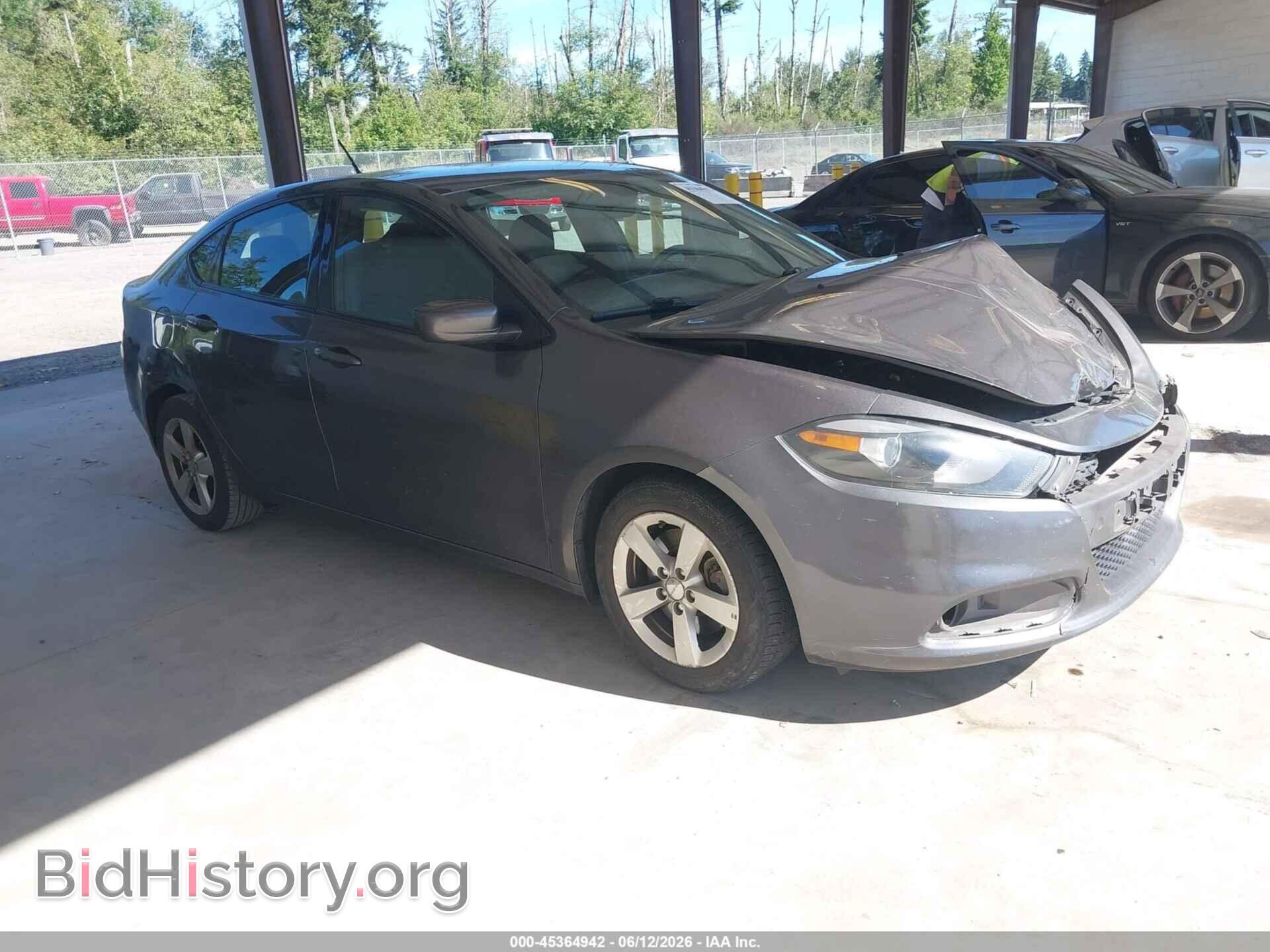 Фотография 1C3CDFBBXFD187076 - DODGE DART 2015
