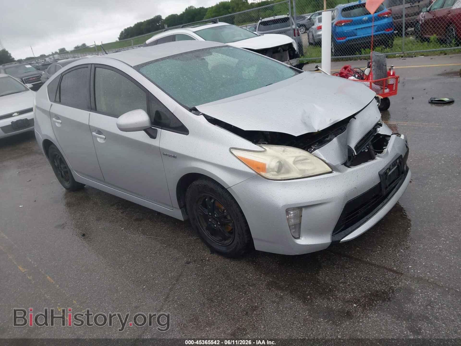 Photo JTDKN3DU1C1497583 - TOYOTA PRIUS 2012