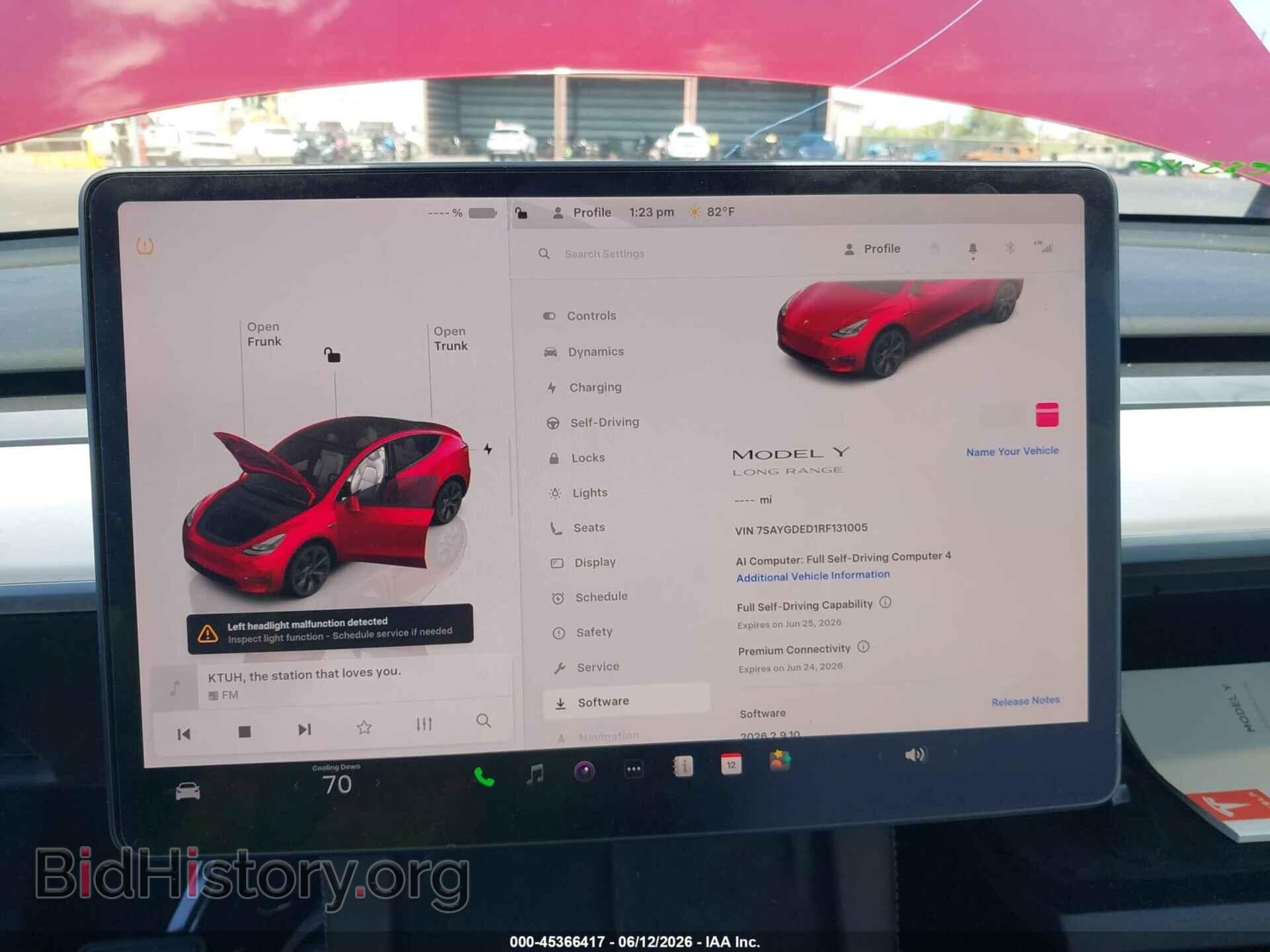 2024 TESLA MODEL Y - VIN: 7SAYGDED1RF131005 - Фото 7
