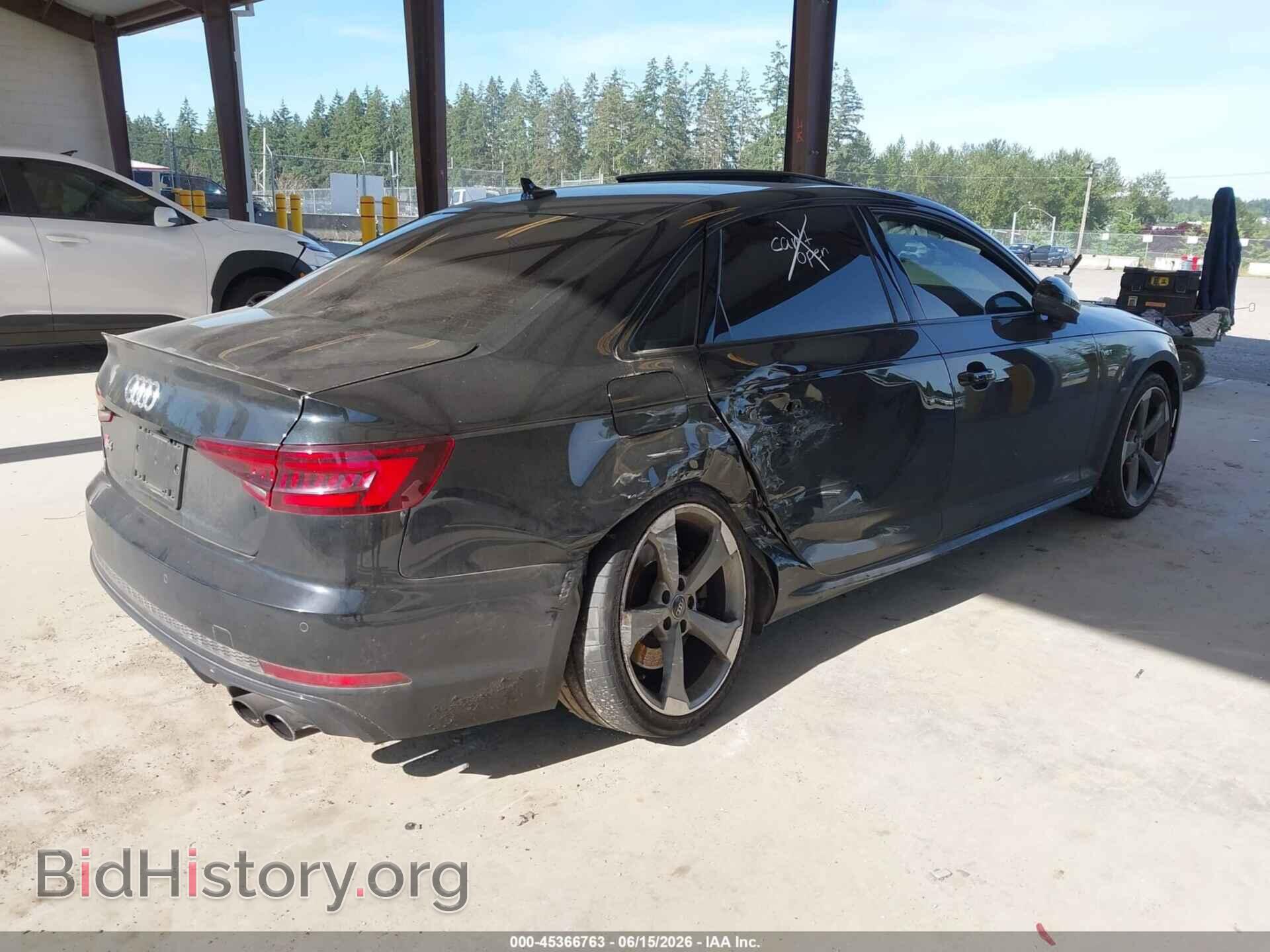 2018 AUDI S4 - VIN: WAUC4AF42JA038114 - Photo 4