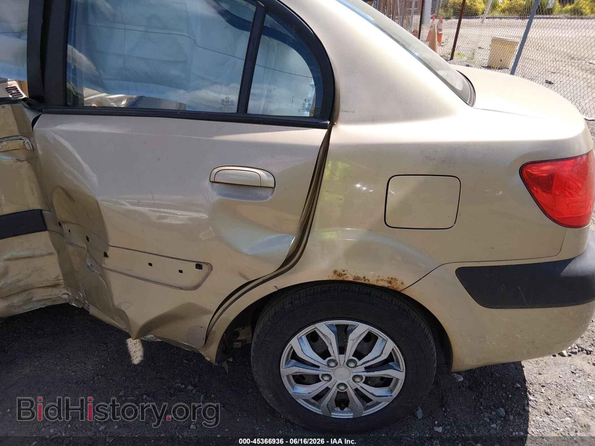 2007 KIA RIO - VIN: KNADE123376221791 - Фото 6