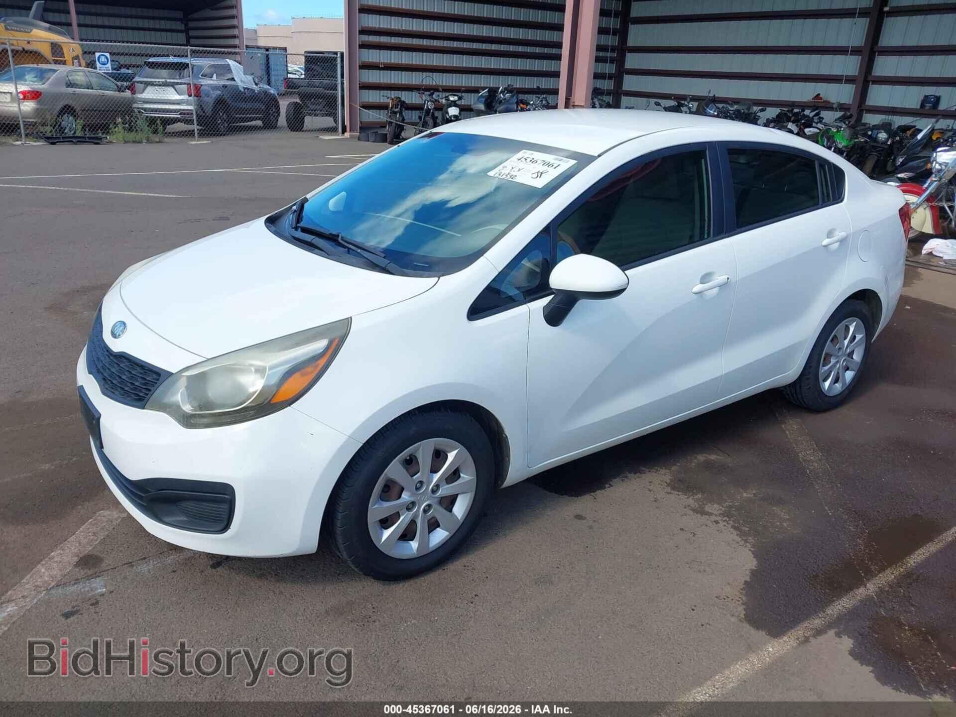 2013 KIA RIO - VIN: KNADM4A35D6183322 - Photo 2