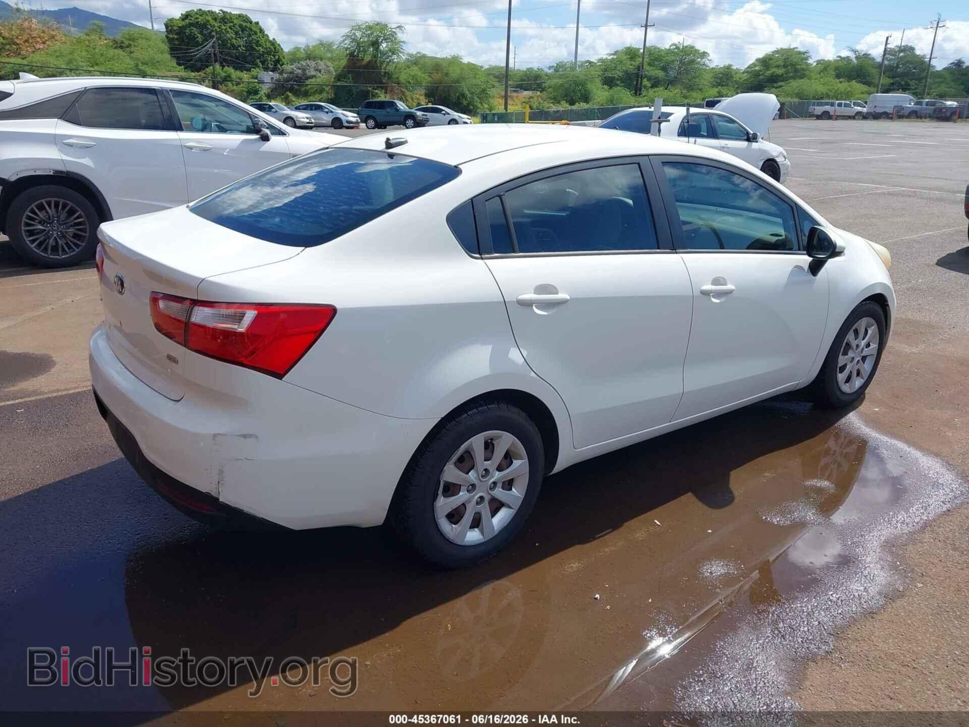2013 KIA RIO - VIN: KNADM4A35D6183322 - Photo 4