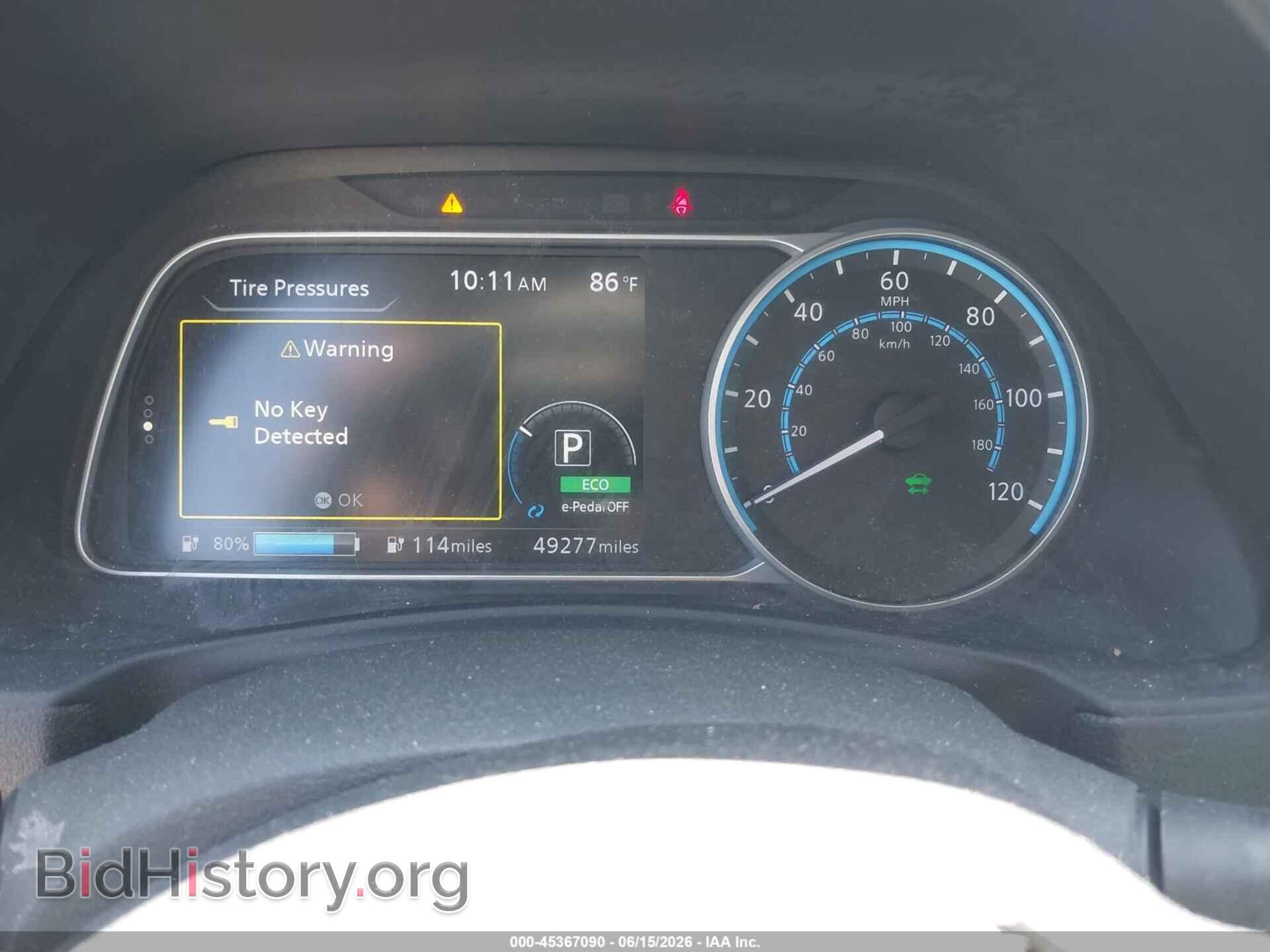 2019 NISSAN LEAF - VIN: 1N4AZ1CP1KC307547 - Фото 7