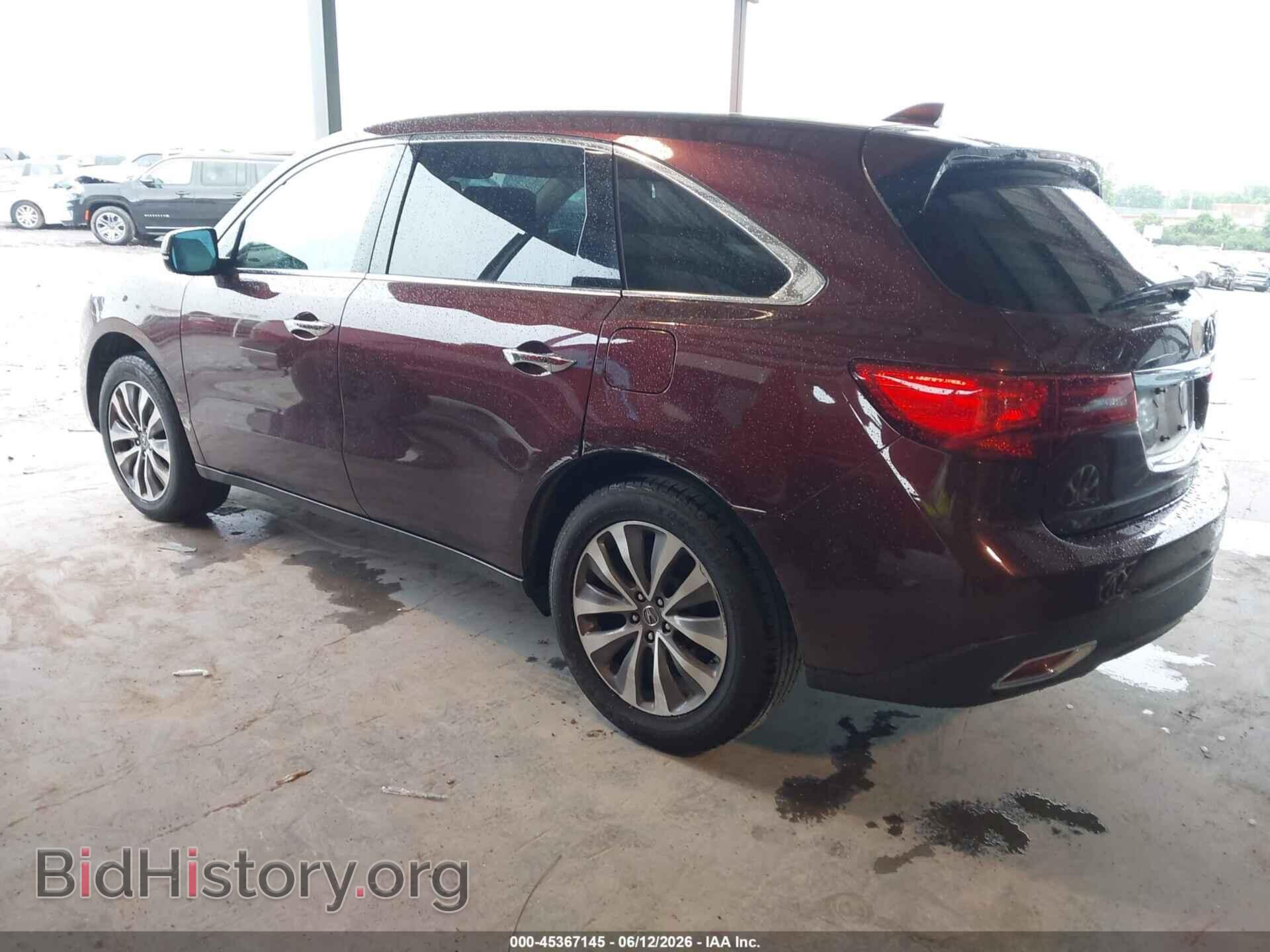 2014 ACURA MDX - VIN: 5FRYD3H4XEB011532 - Photo 3
