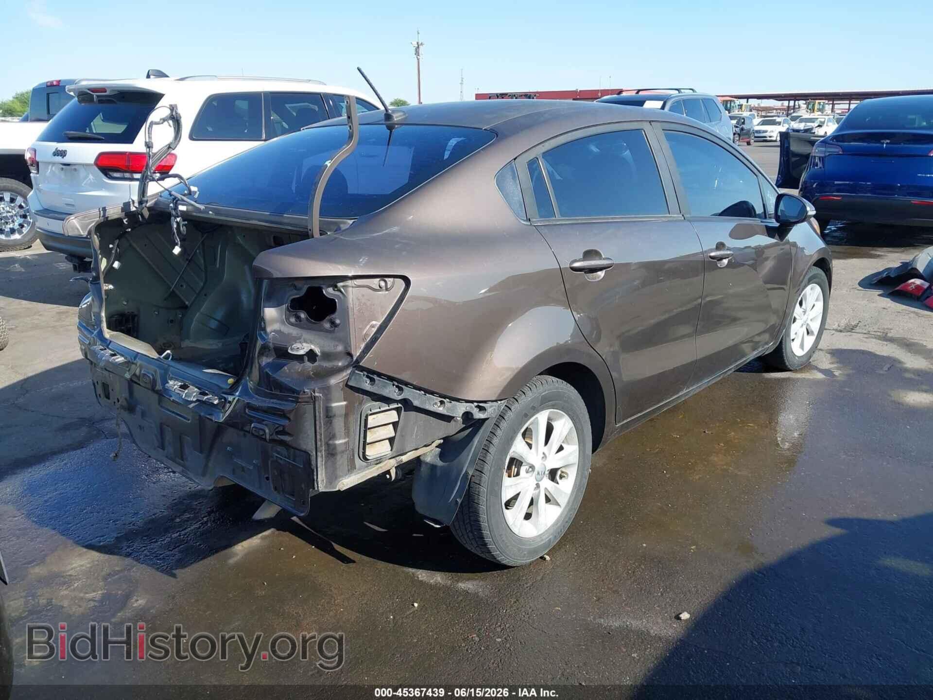 2013 KIA RIO - VIN: KNADN4A3XD6281310 - Photo 4