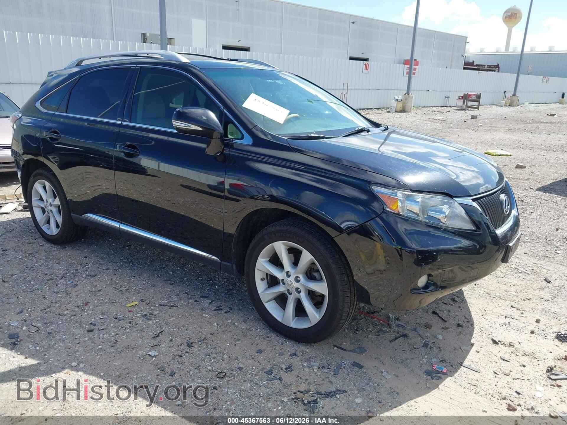 Photo 2T2ZK1BA3CC072507 - LEXUS RX 350 2012