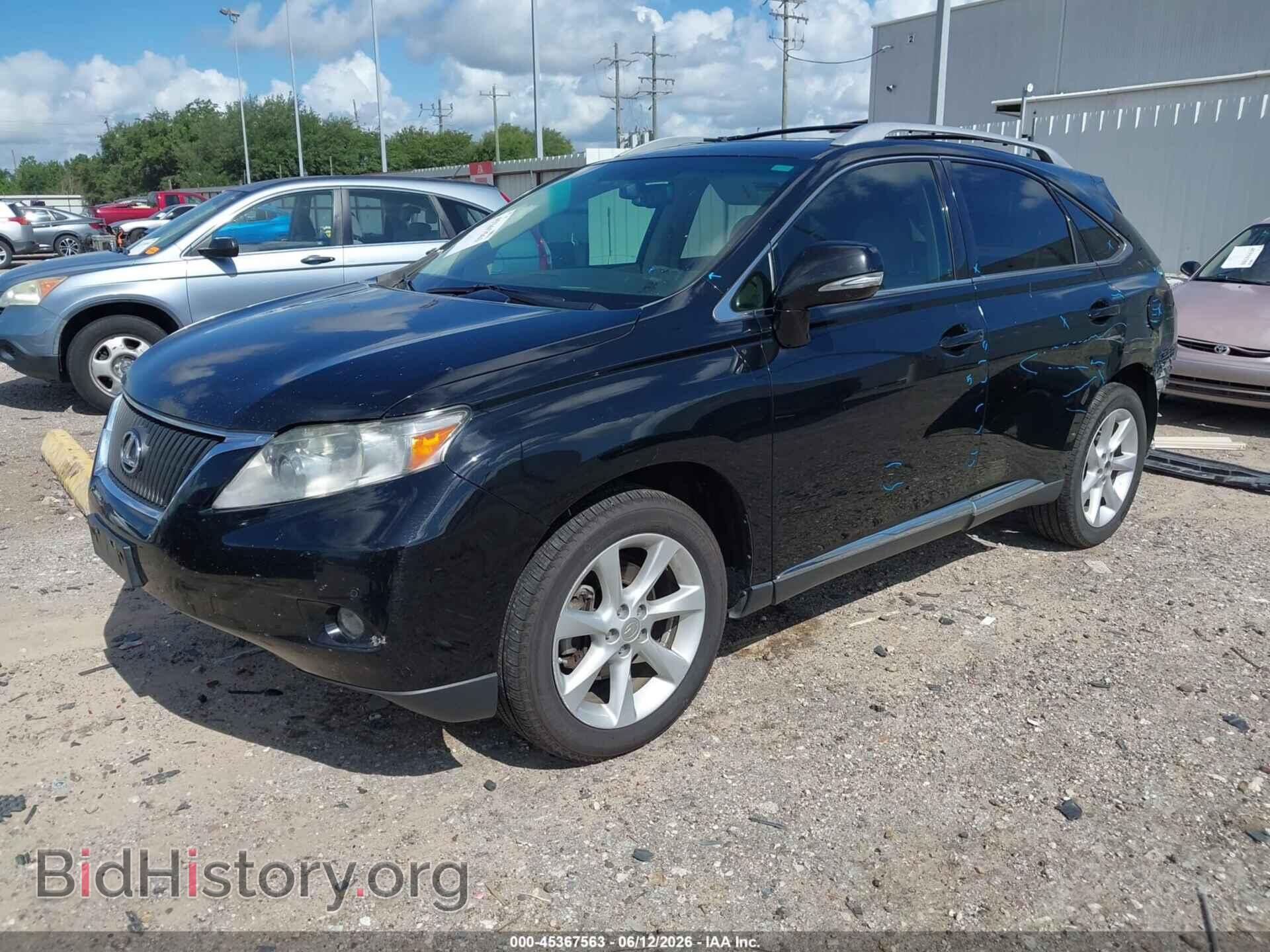 2012 LEXUS RX 350 - VIN: 2T2ZK1BA3CC072507 - Фото 2