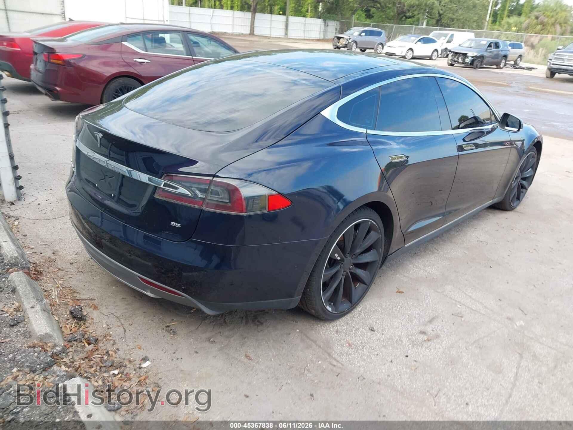2014 TESLA MODEL S - VIN: 5YJSA1H17EFP61268 - Photo 4