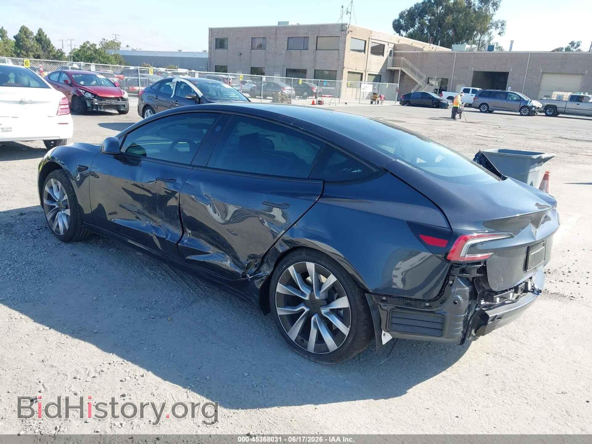 2025 TESLA MODEL 3 - VIN: 5YJ3E1EB5SF928311 - Фото 3