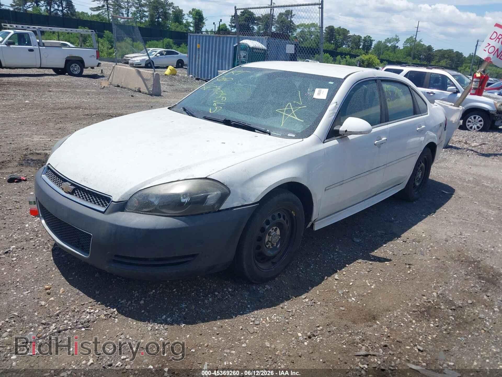 2012 CHEVROLET IMPALA - VIN: 2G1WD5E35C1275962 - Фото 2