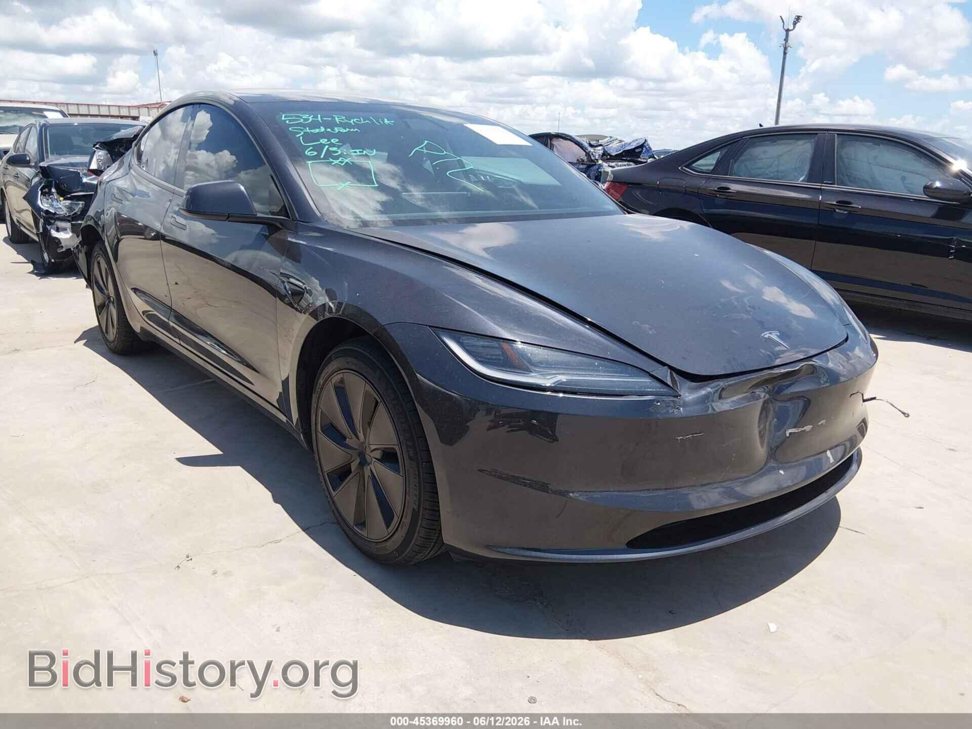 Фотография 5YJ3E1EA5RF863266 - TESLA MODEL 3 2024