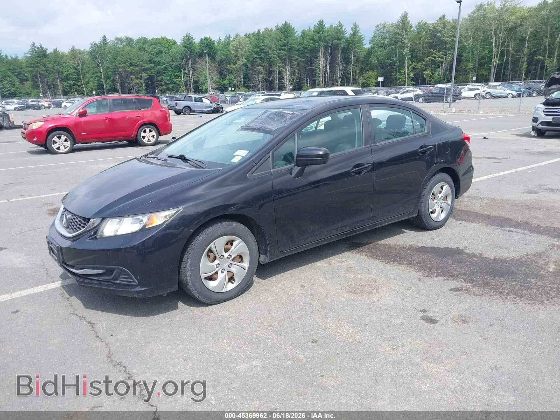 2014 HONDA CIVIC - VIN: 2HGFB2E50EH528582 - Фото 2