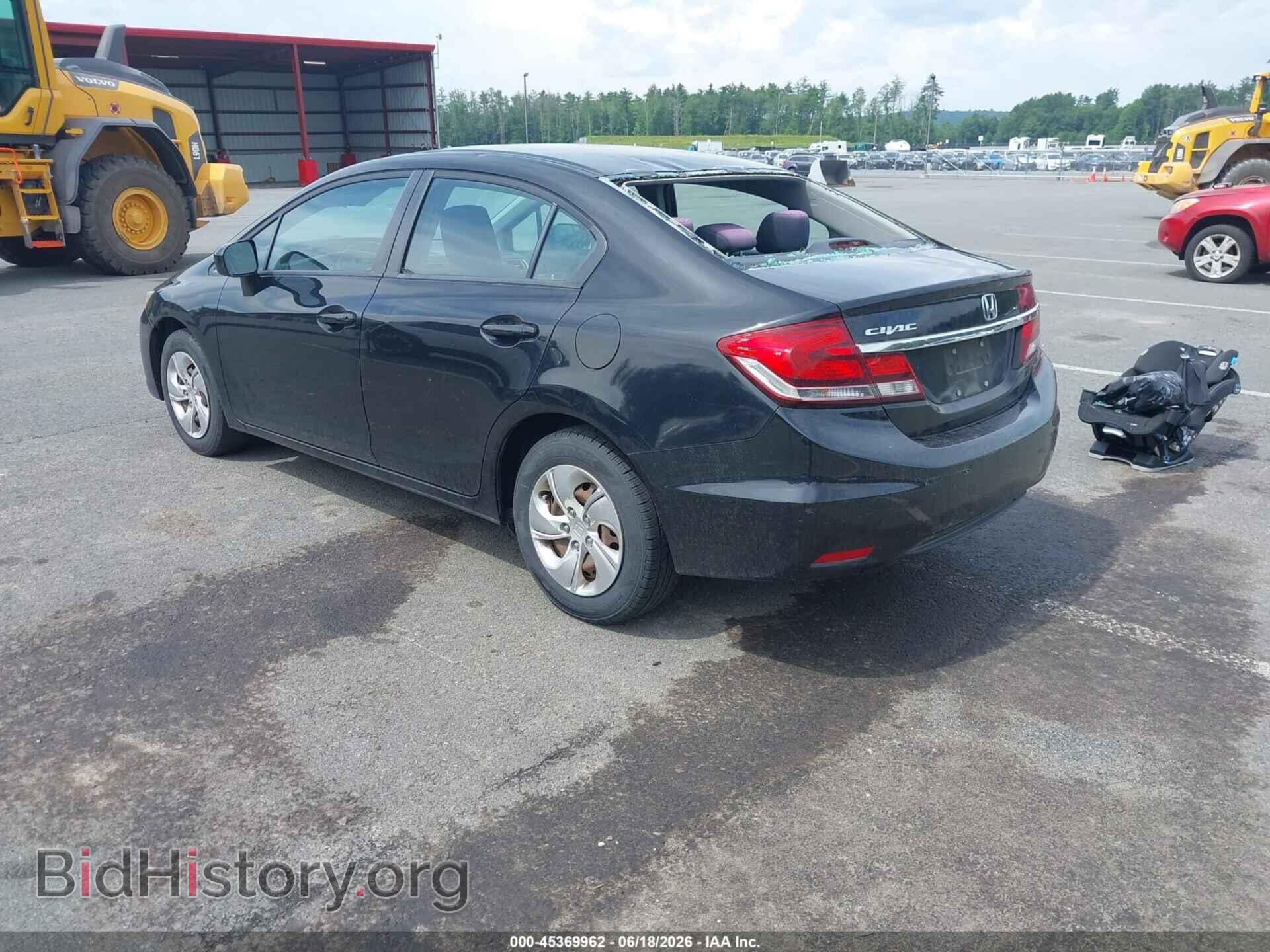 2014 HONDA CIVIC - VIN: 2HGFB2E50EH528582 - Фото 3