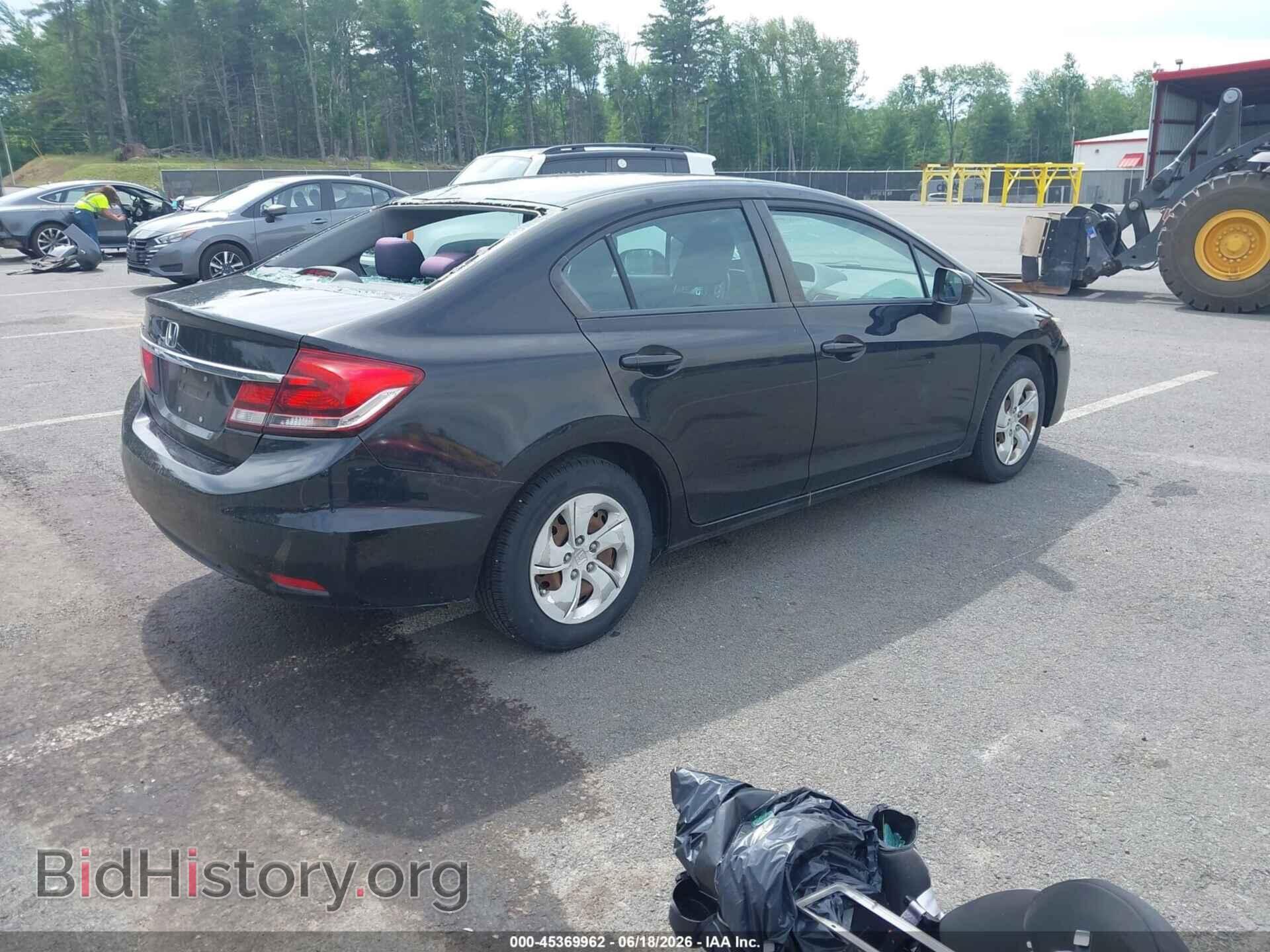 2014 HONDA CIVIC - VIN: 2HGFB2E50EH528582 - Фото 4