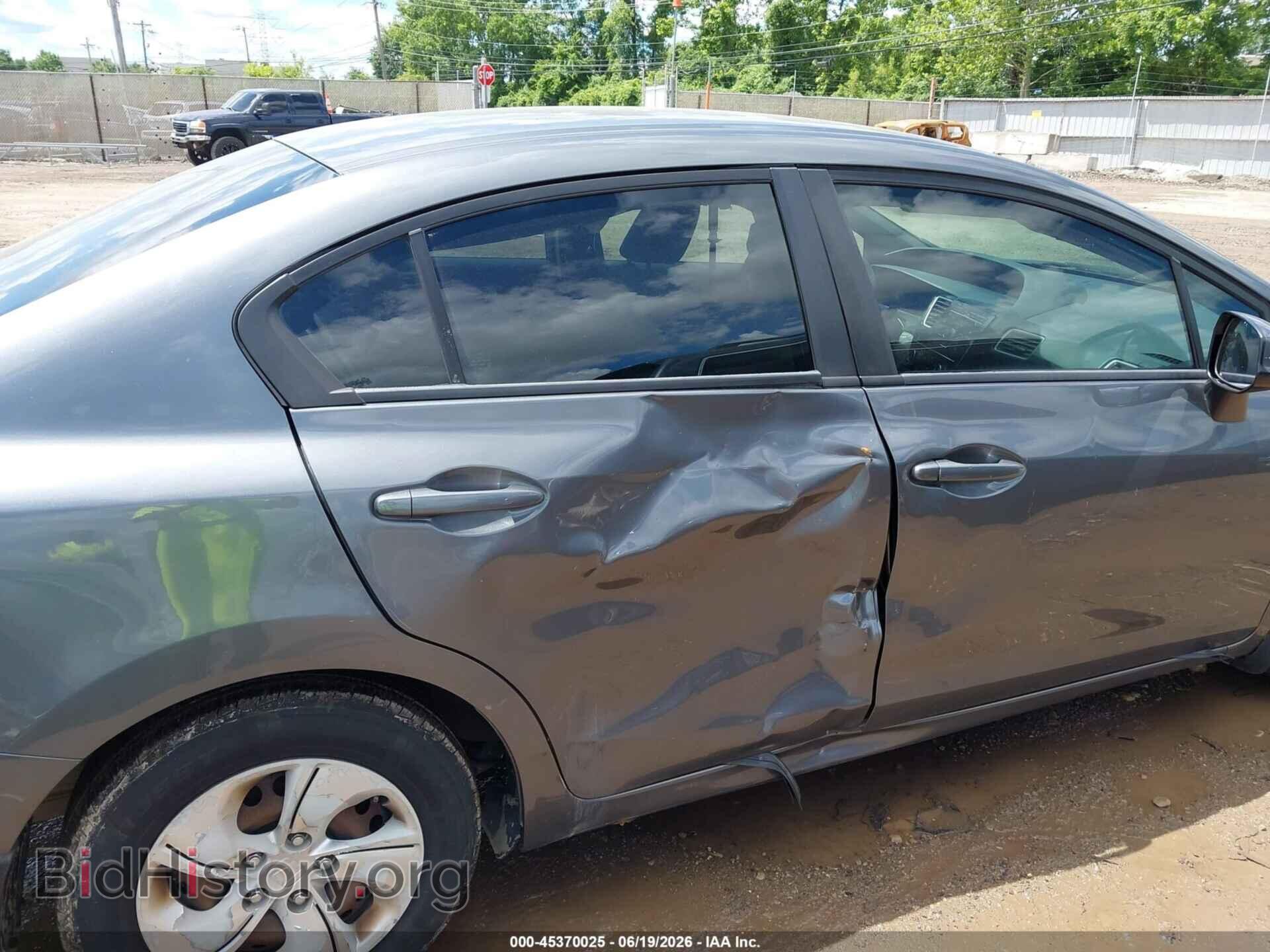 2013 HONDA CIVIC - VIN: 19XFB2F58DE089509 - Фото 6