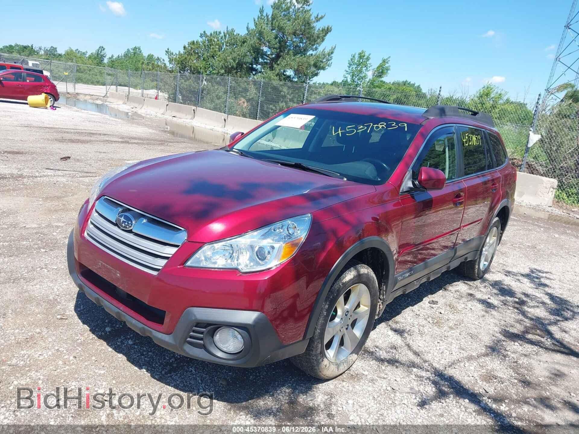 2013 SUBARU OUTBACK - VIN: 4S4BRBGCXD3319254 - Фото 2