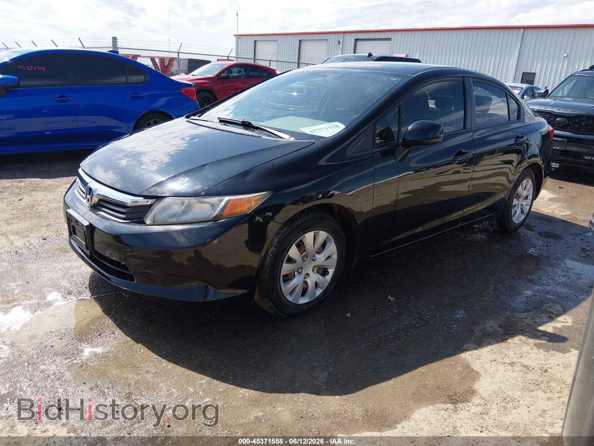 2012 HONDA CIVIC - VIN: 19XFB2F51CE083078 - Фото 2