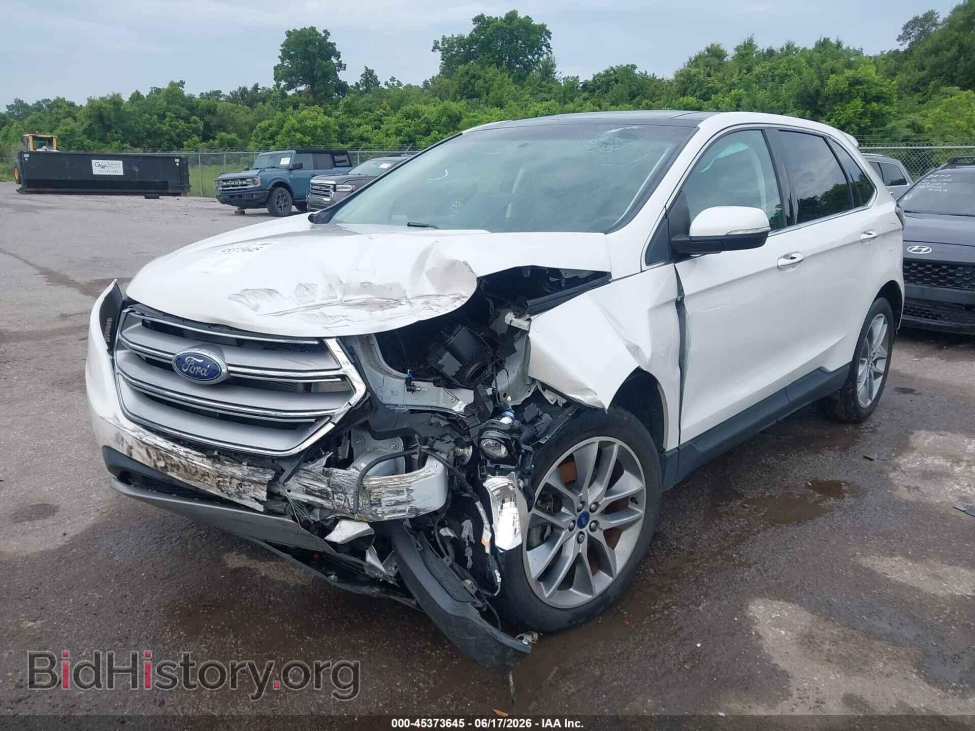 2016 FORD EDGE - VIN: 2FMPK3K87GBB17348 - Photo 2