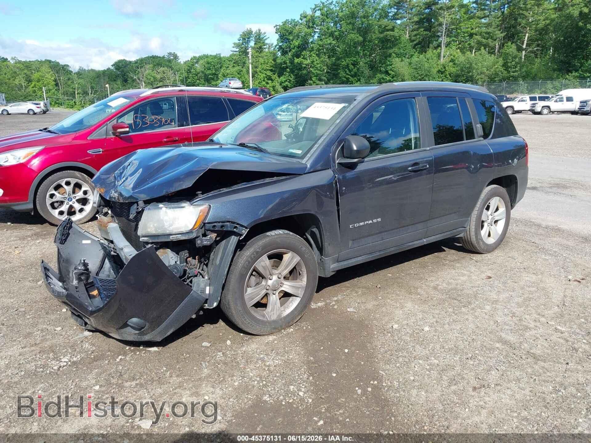 2014 JEEP COMPASS - VIN: 1C4NJDBB1ED740889 - Фото 2
