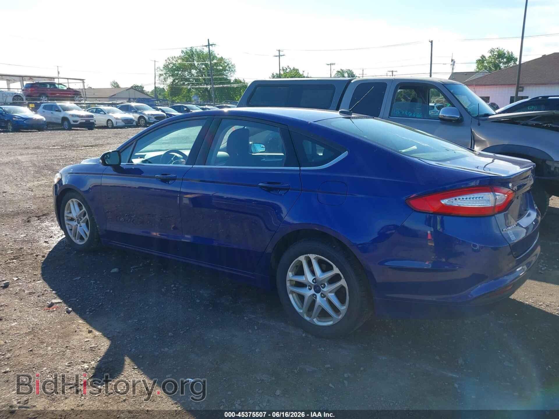 2014 FORD FUSION - VIN: 3FA6P0HDXER313129 - Фото 3