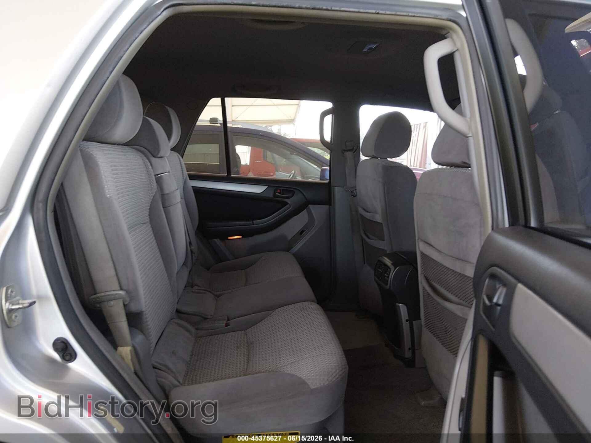 2005 TOYOTA 4RUNNER - VIN: JTEZU14R050054895 - Фото 8
