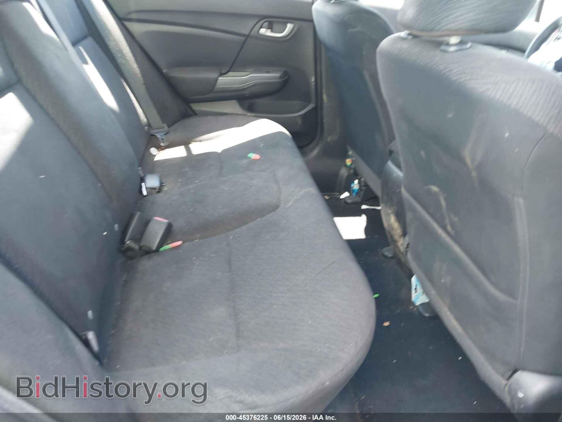 2013 HONDA CIVIC - VIN: 19XFB2F53DE281162 - Фото 8