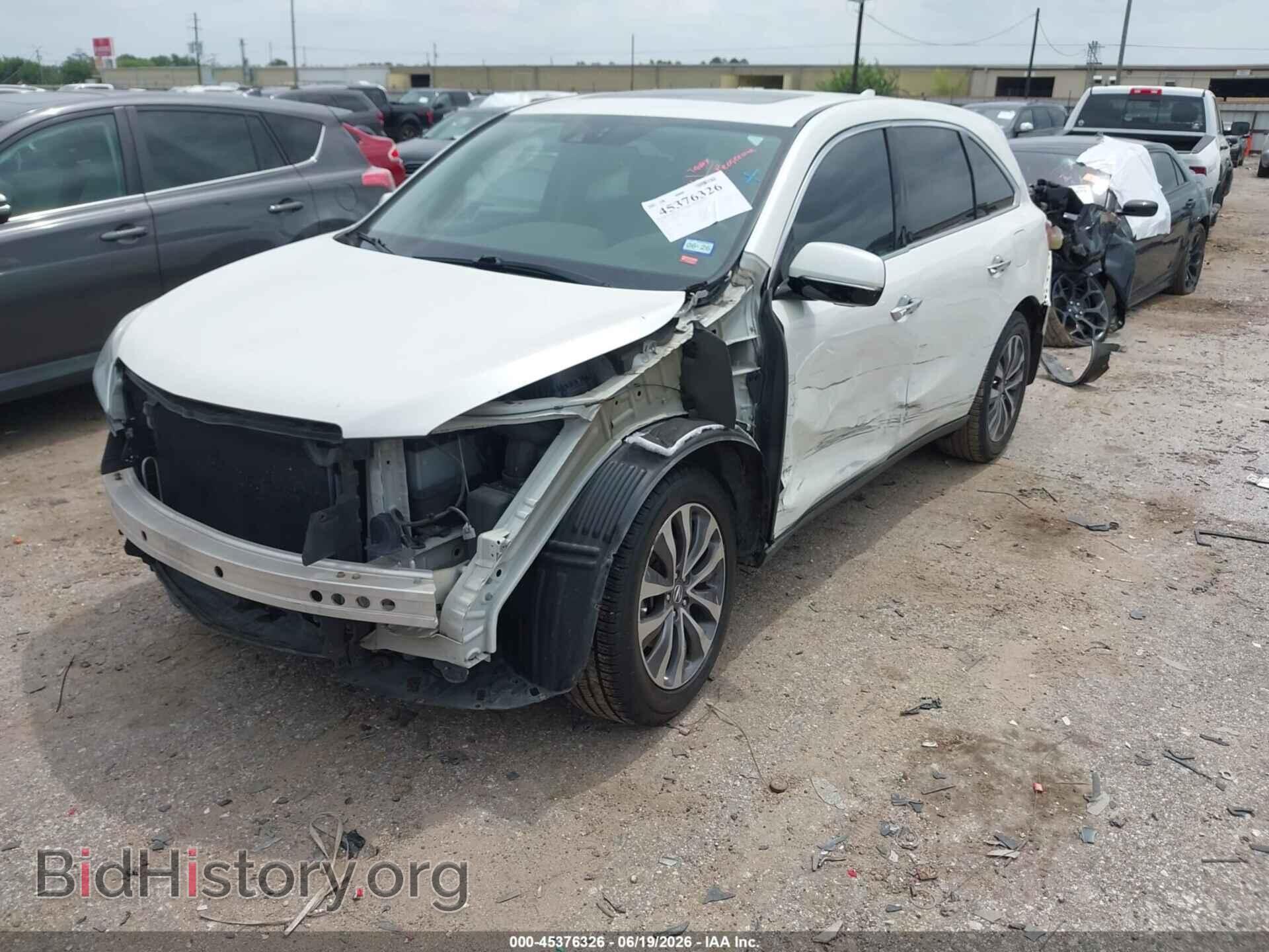 2015 ACURA MDX - VIN: 5FRYD3H41FB013221 - Photo 2