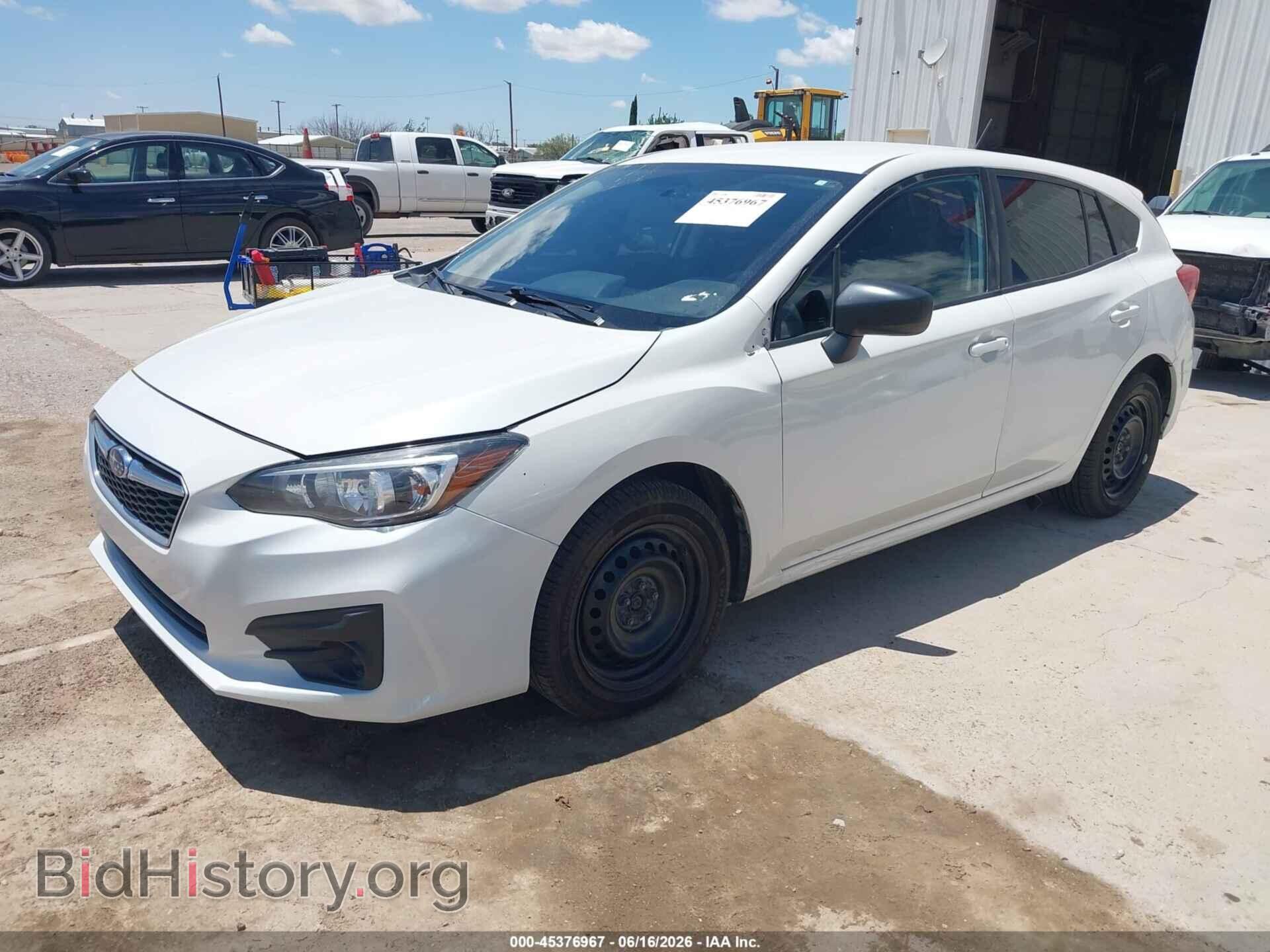 2019 SUBARU IMPREZA - VIN: 4S3GTAA65K3729644 - Фото 2