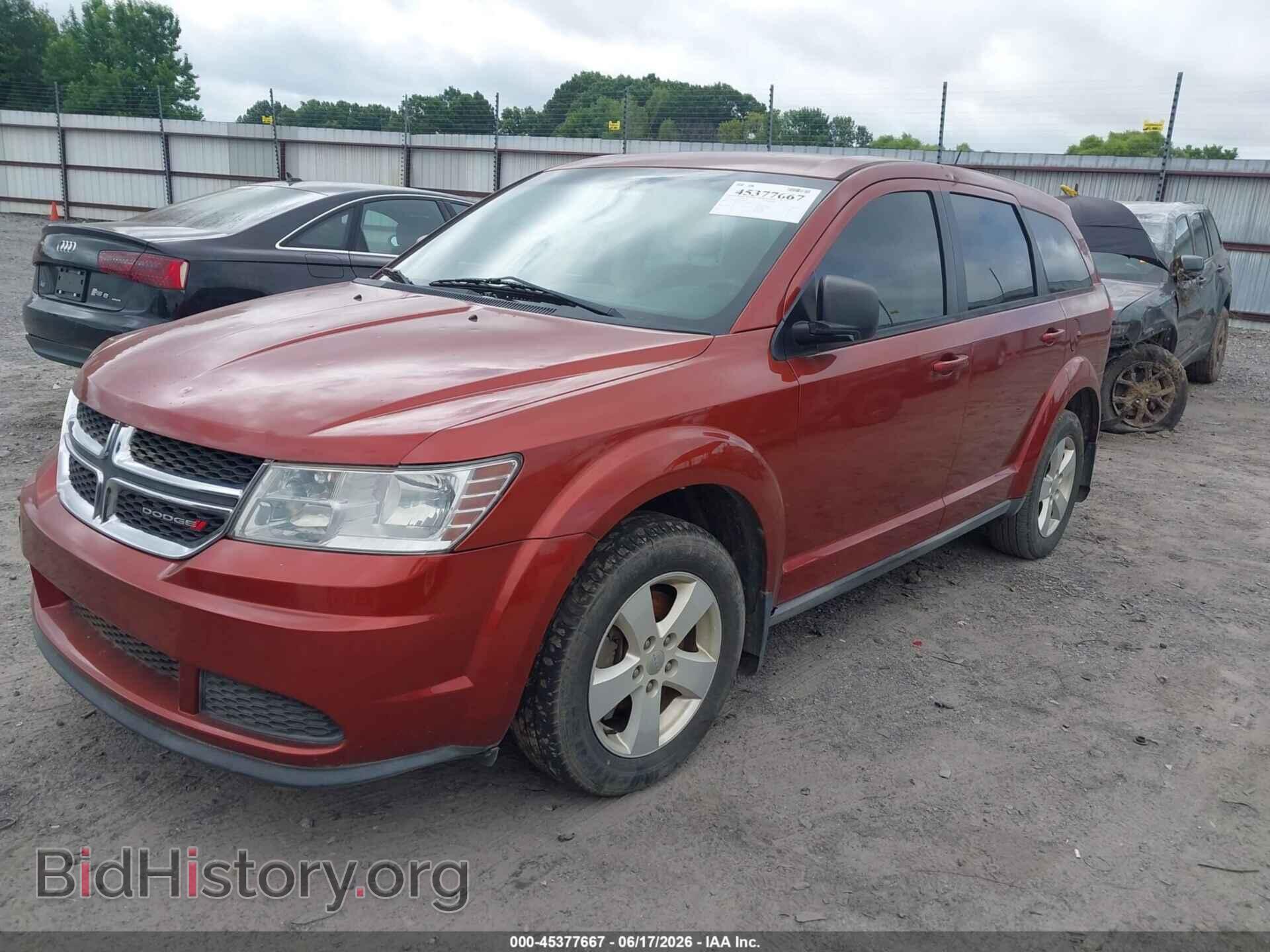 2013 DODGE JOURNEY - VIN: 3C4PDCAB5DT508946 - Фото 2