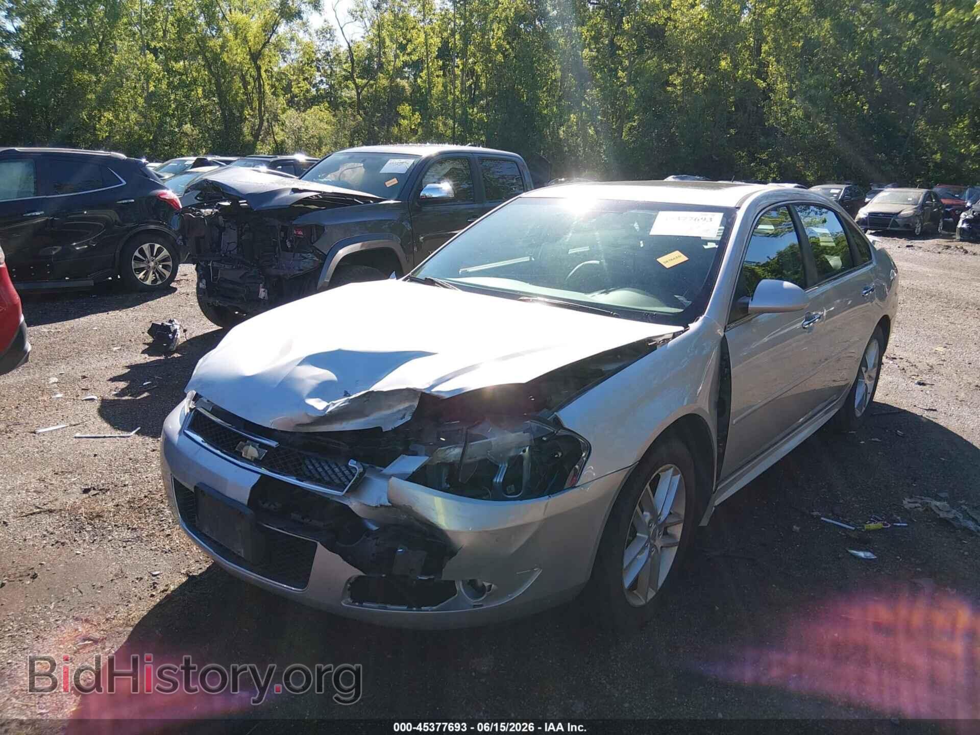 2013 CHEVROLET IMPALA - VIN: 2G1WC5E34D1149743 - Фото 2
