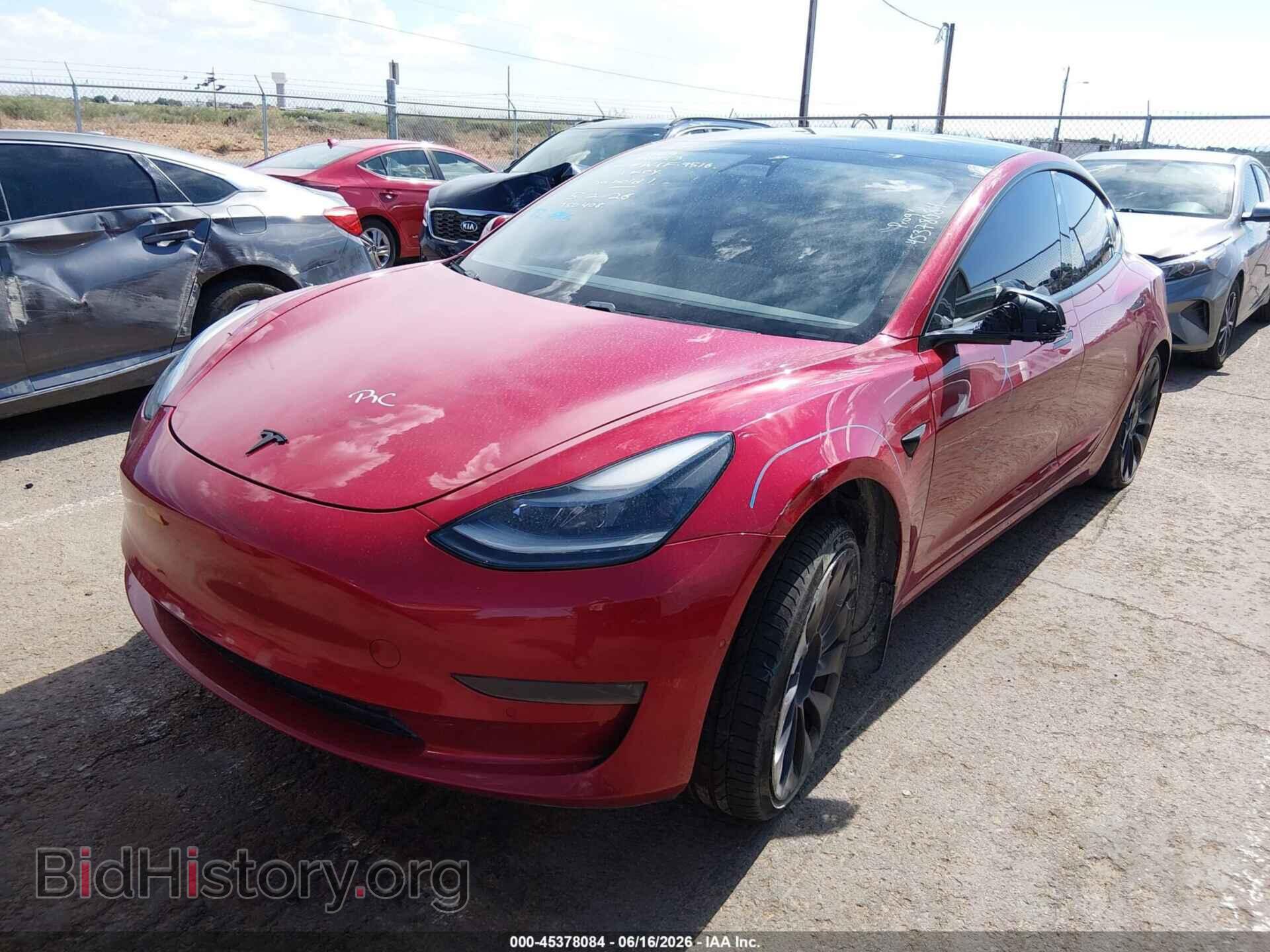 2021 TESLA MODEL 3 - VIN: 5YJ3E1EC8MF992399 - Фото 2