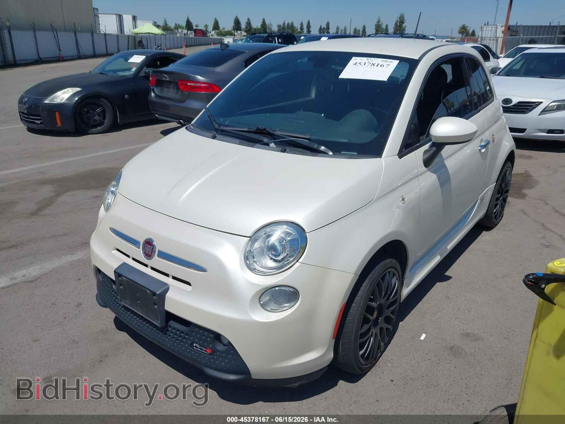 2017 FIAT 500E - VIN: 3C3CFFGE3HT557732 - Photo 2
