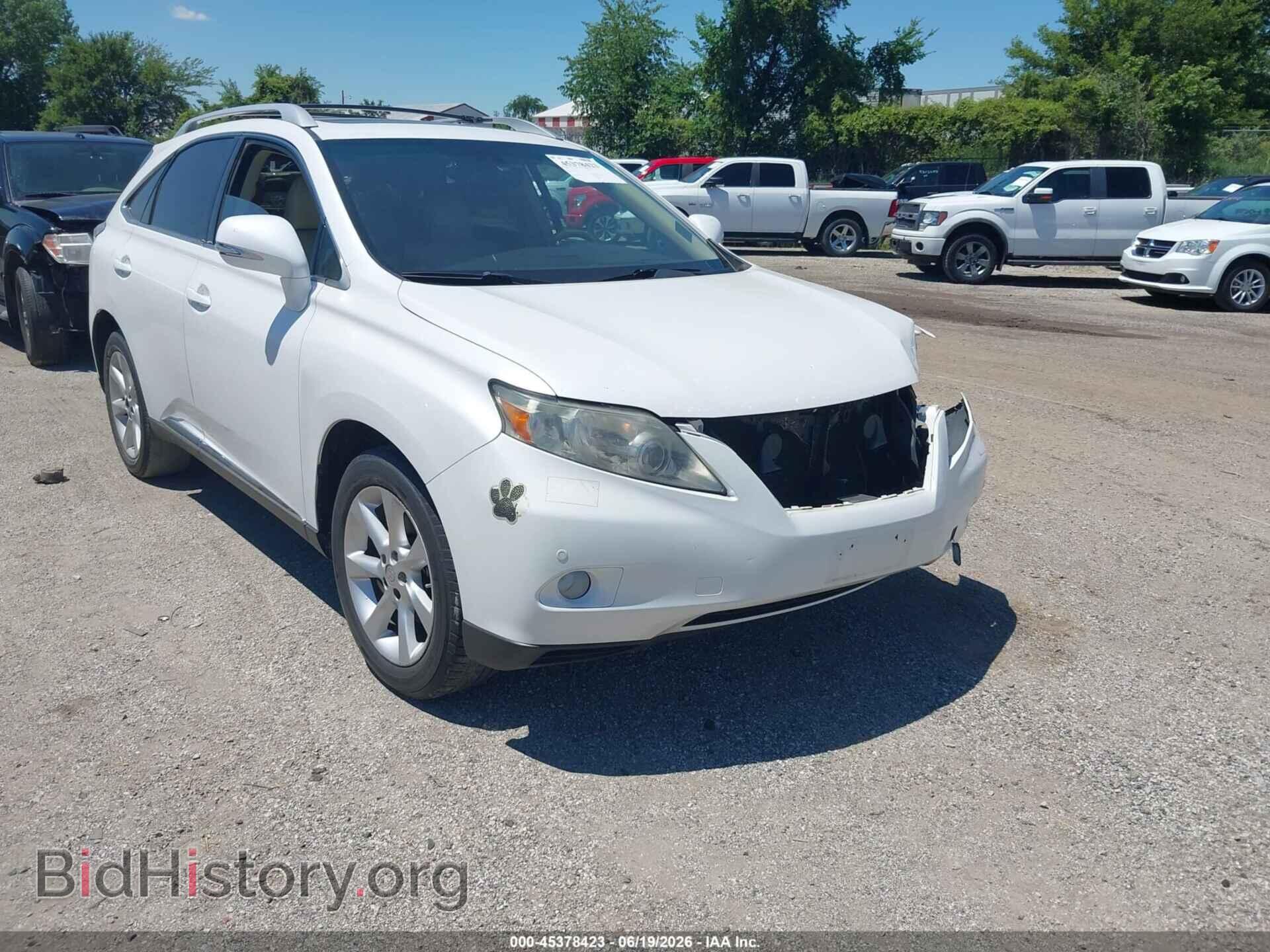 Фотография 2T2ZK1BA2BC059309 - LEXUS RX 350 2011