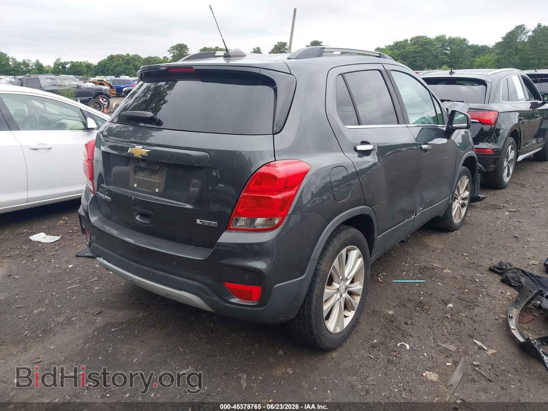 2017 CHEVROLET TRAX - VIN: 3GNCJRSBXHL254219 - Фото 4
