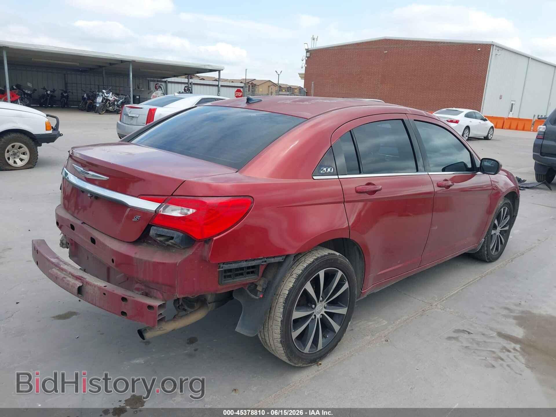 2013 CHRYSLER 200 - VIN: 1C3CCBBB1DN727353 - Photo 4