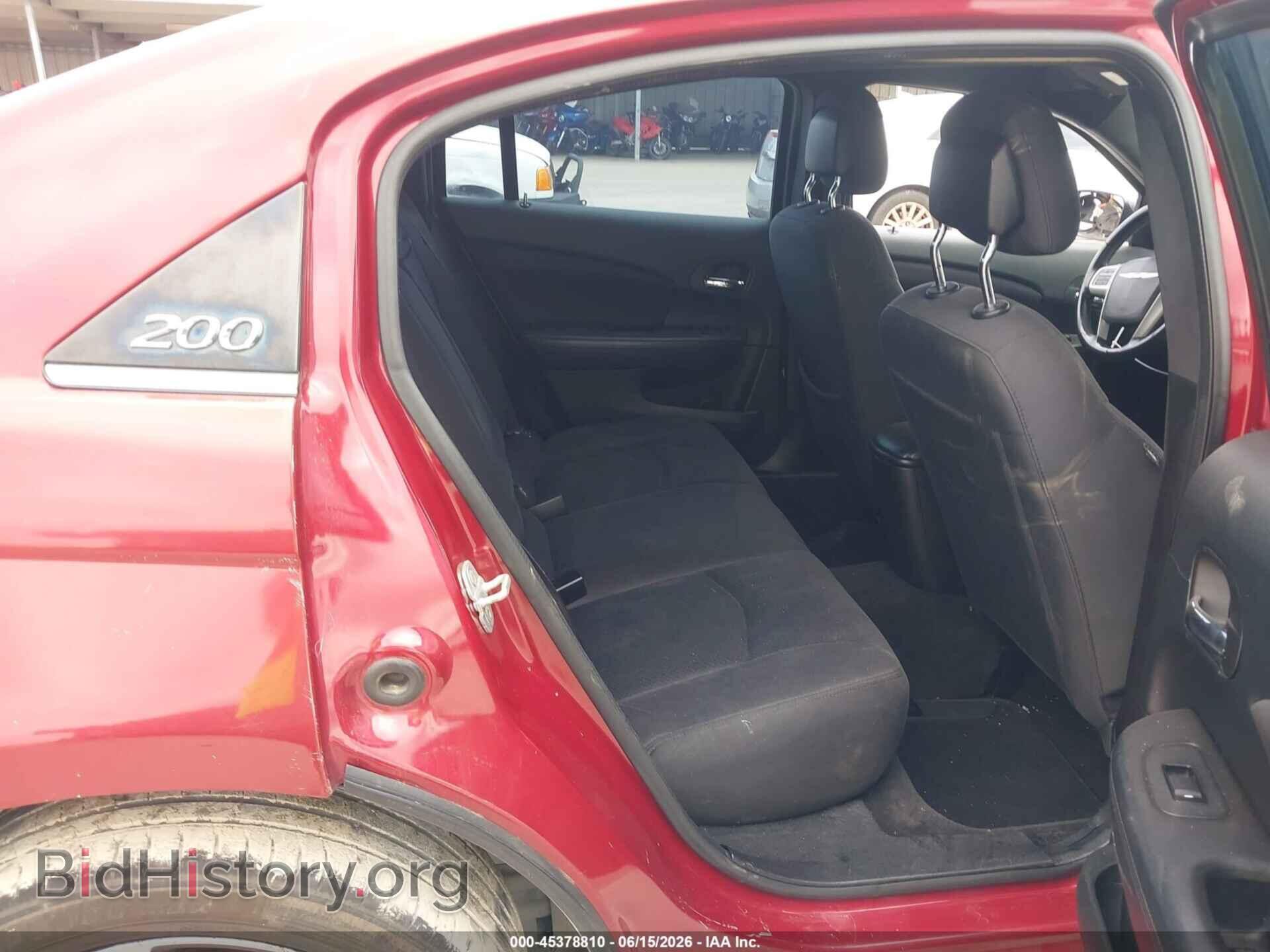 2013 CHRYSLER 200 - VIN: 1C3CCBBB1DN727353 - Photo 8