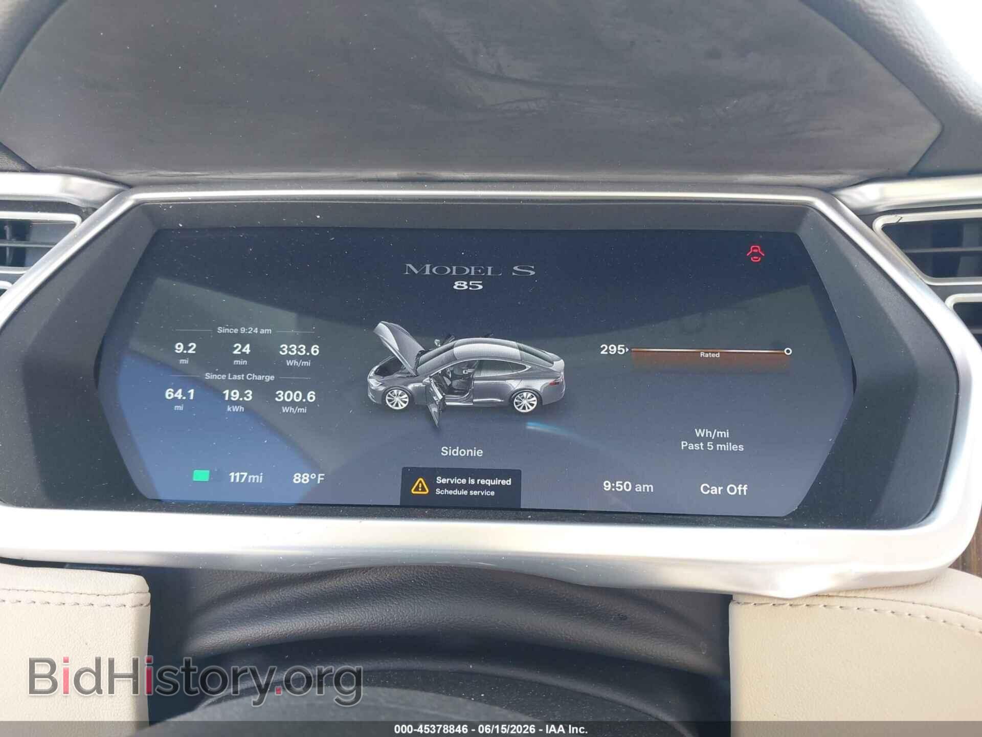 2013 TESLA MODEL S - VIN: 5YJSA1CN5DFP27368 - Photo 7