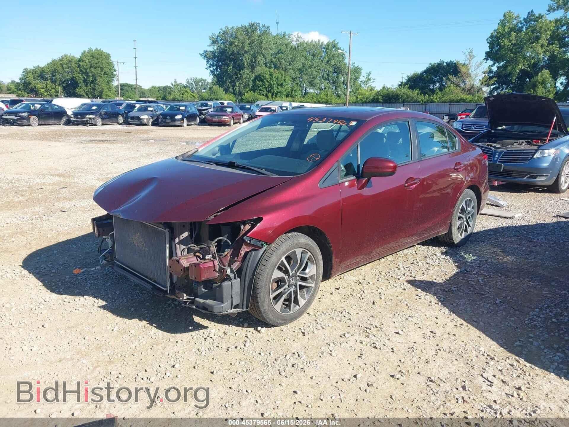 2014 HONDA CIVIC - VIN: 19XFB2F83EE022425 - Photo 2