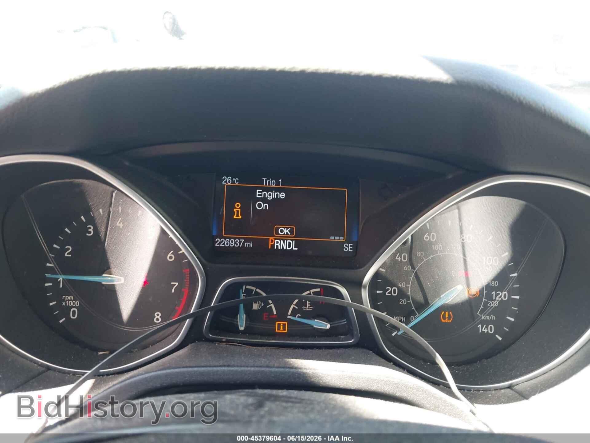 2016 FORD FOCUS - VIN: 1FADP3F25GL288068 - Фото 7
