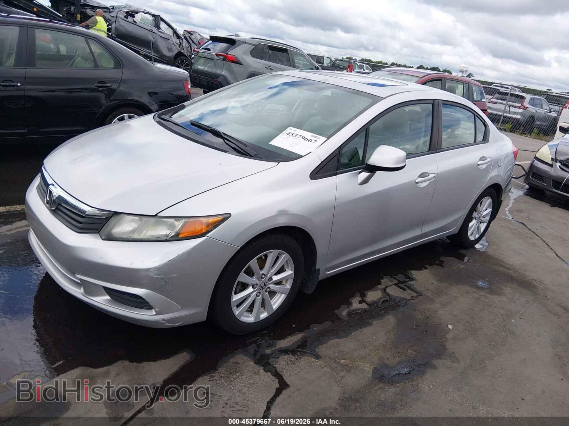 2012 HONDA CIVIC - VIN: 2HGFB2F88CH319175 - Фото 2