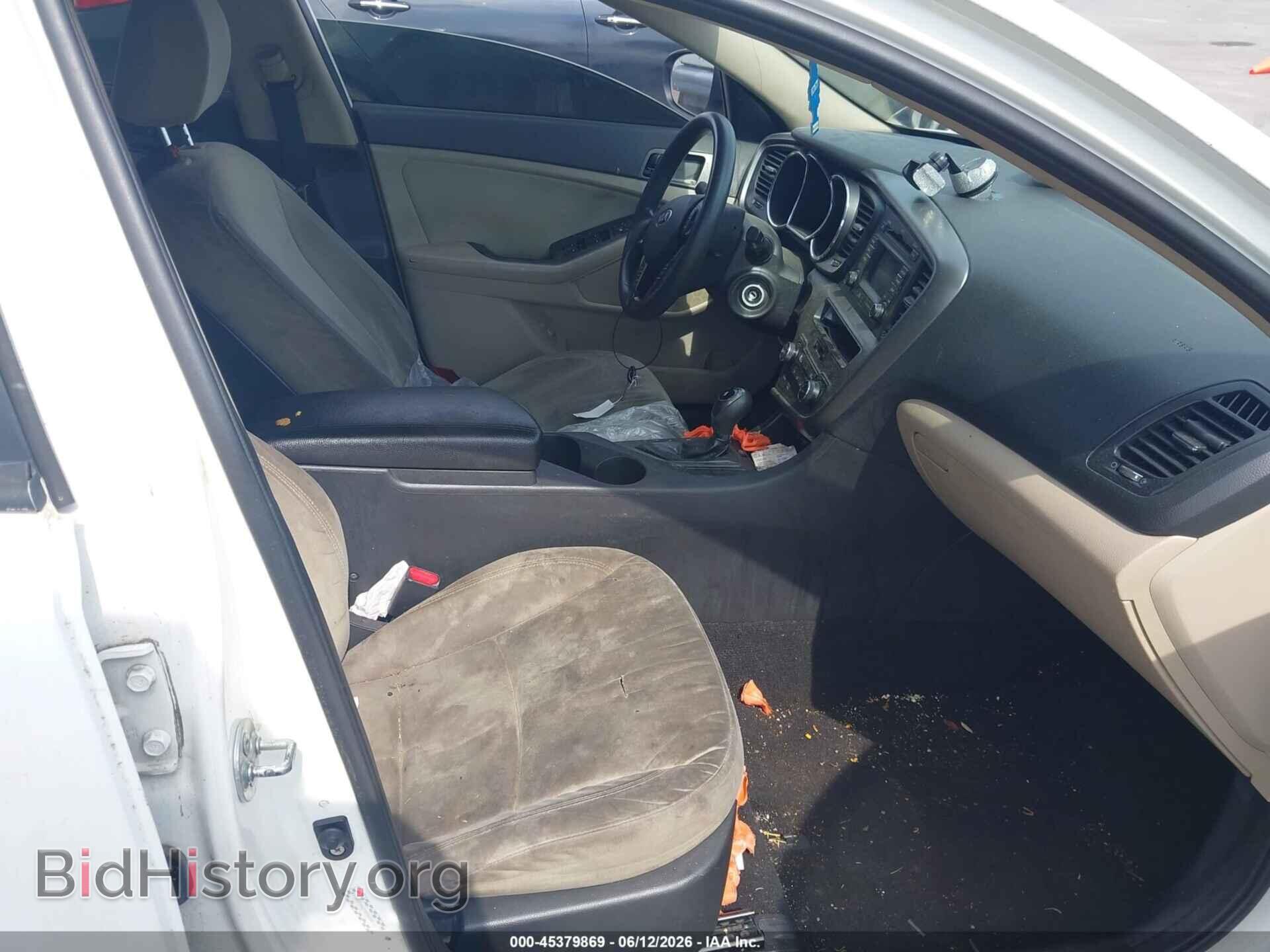 2013 KIA OPTIMA - VIN: KNAGM4A79D5438141 - Photo 5