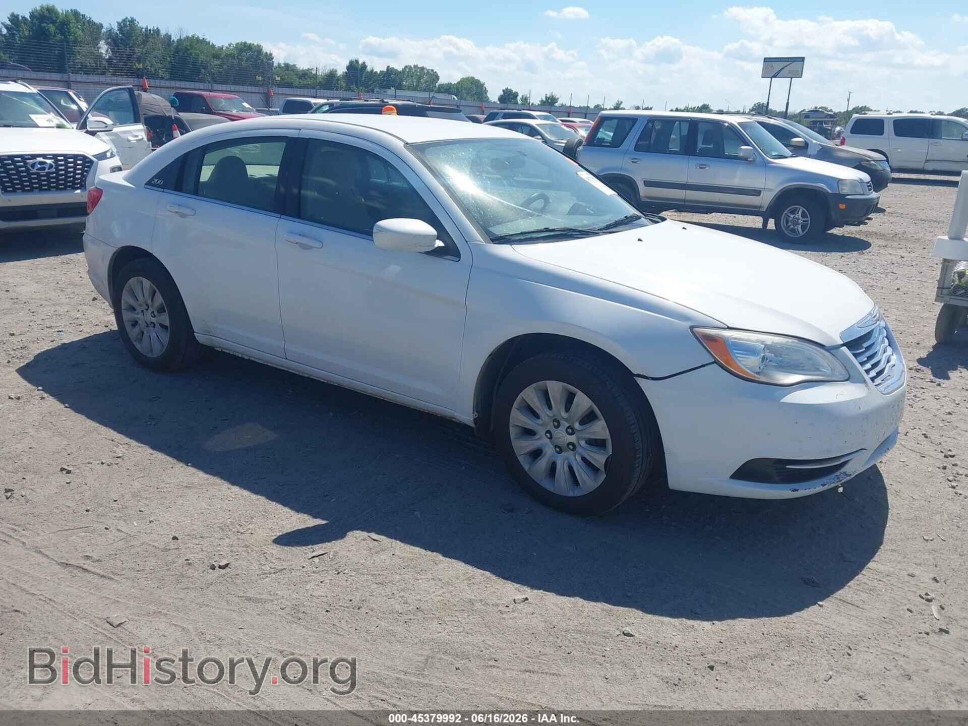 Фотография 1C3CCBAB8CN292461 - CHRYSLER 200 2012