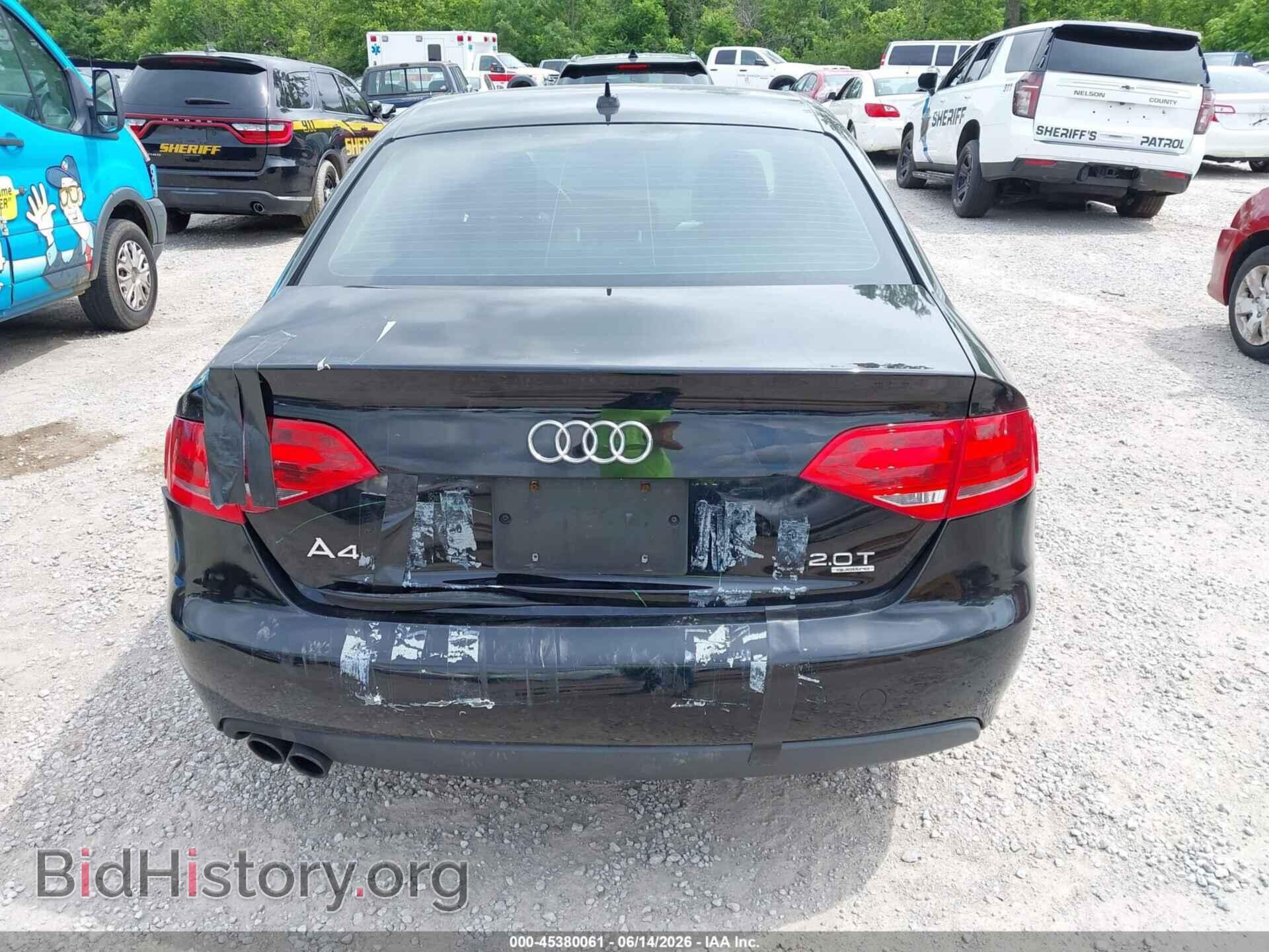 2010 AUDI A4 - VIN: WAUBFAFL9AN029643 - Фото 6